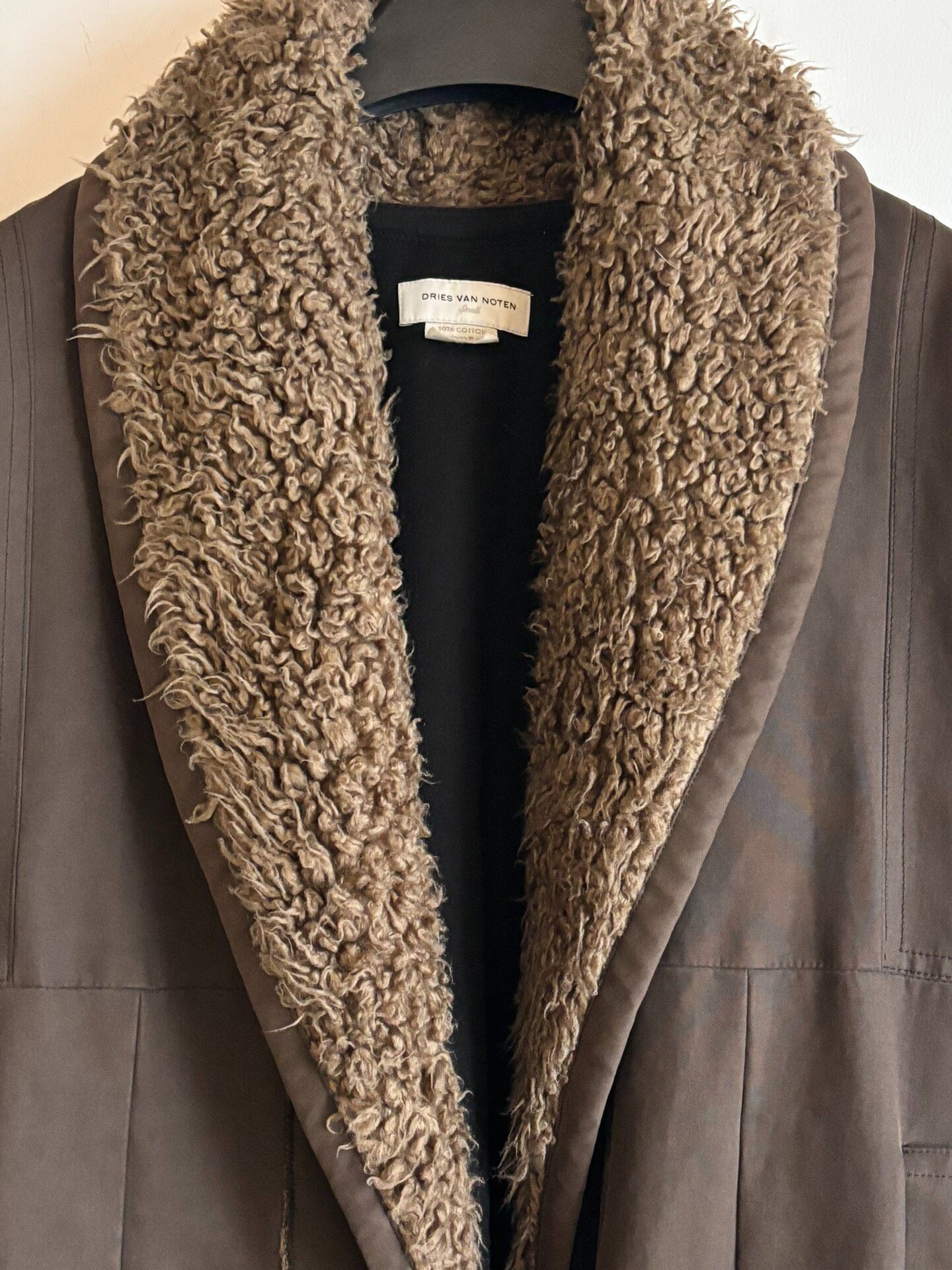 Dries Van Noten 2002 Storm Rider Coat — back