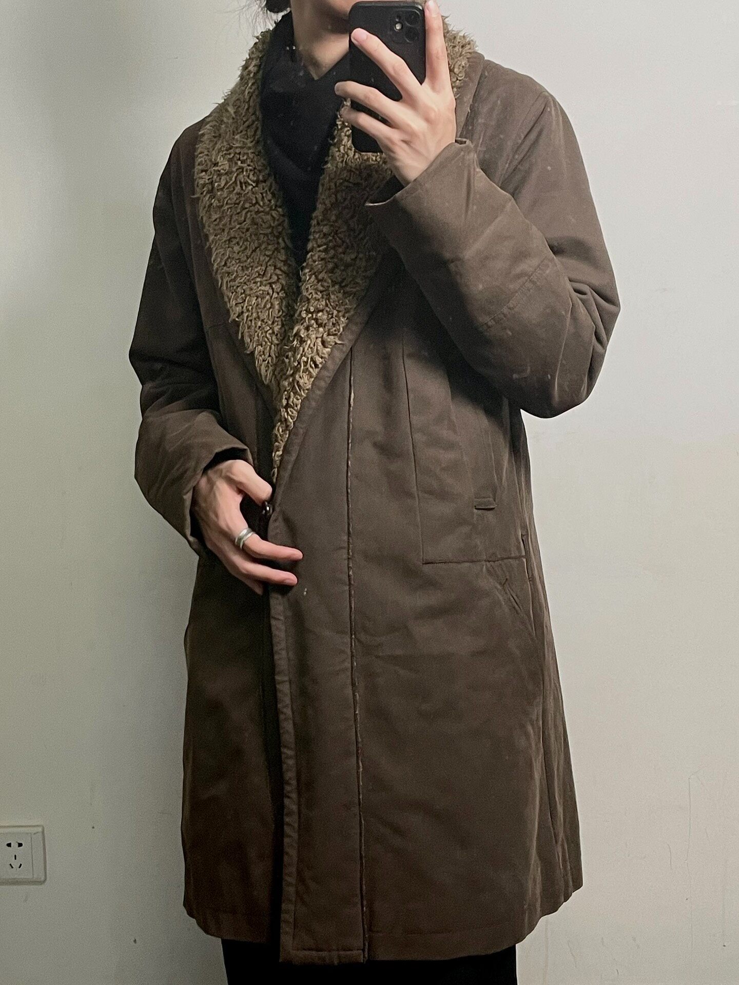 Dries Van Noten 2002 Storm Rider Coat — front