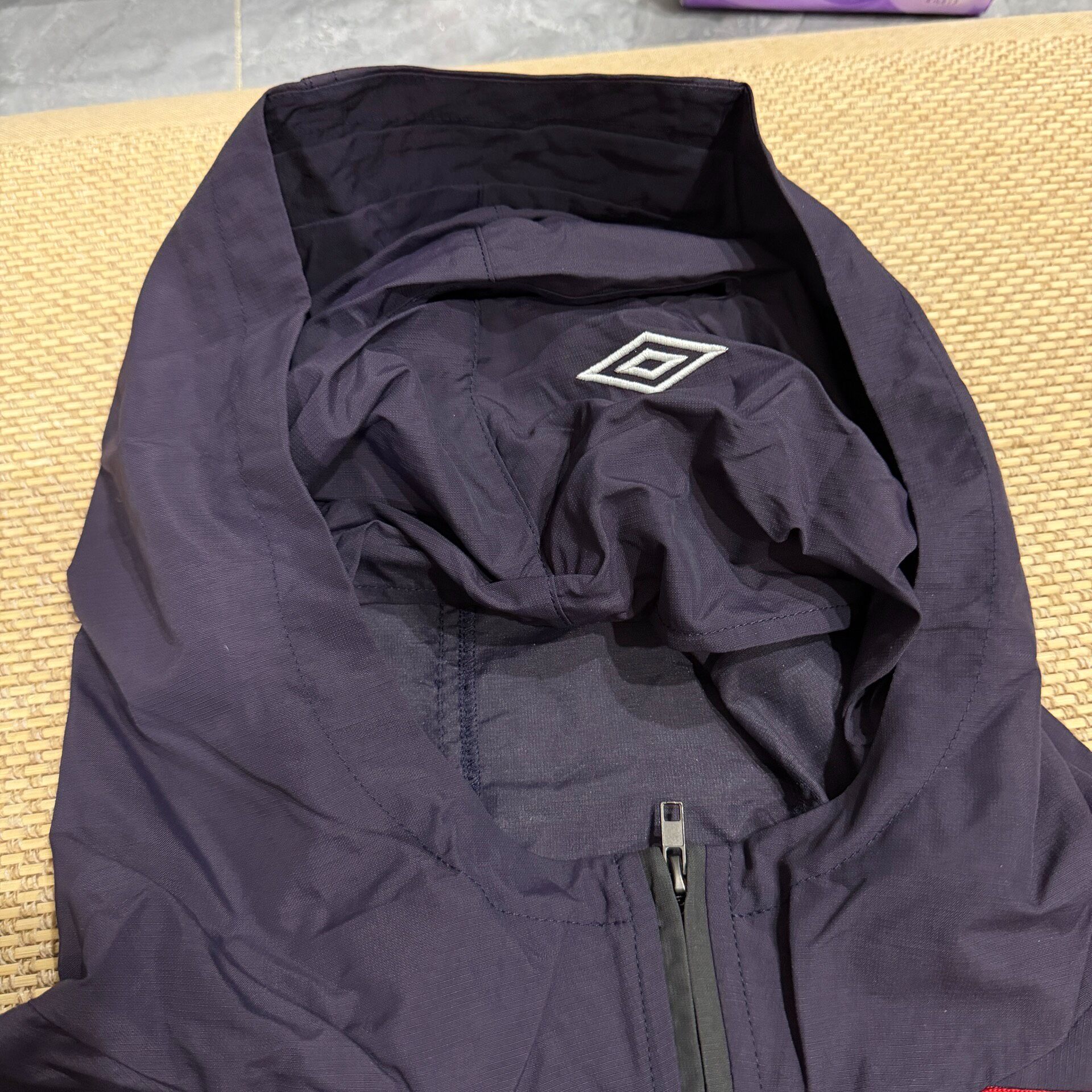 Slam Jam x Umbro Rose Crest Track Jacket — back