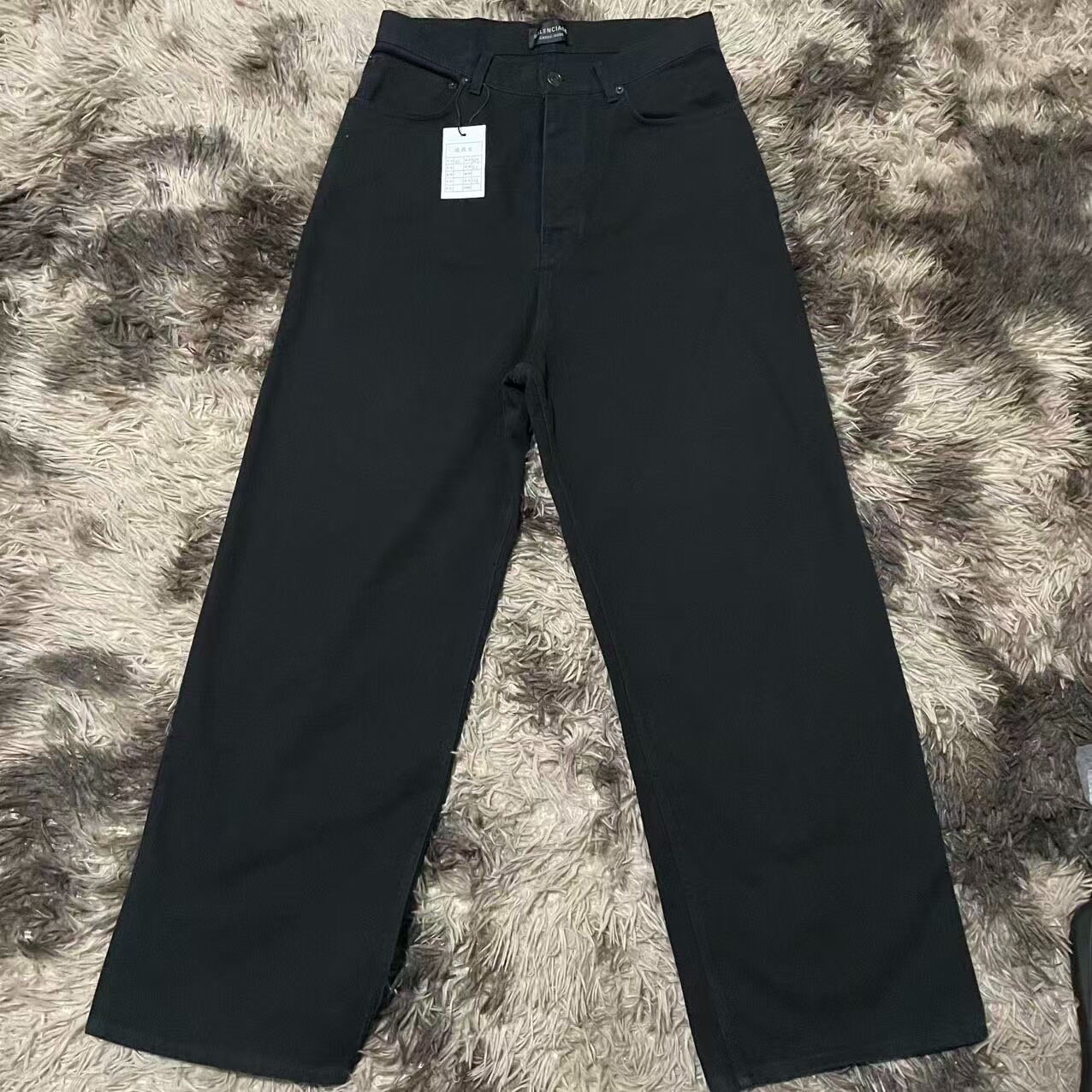 Balenciaga Black Baggy Jeans