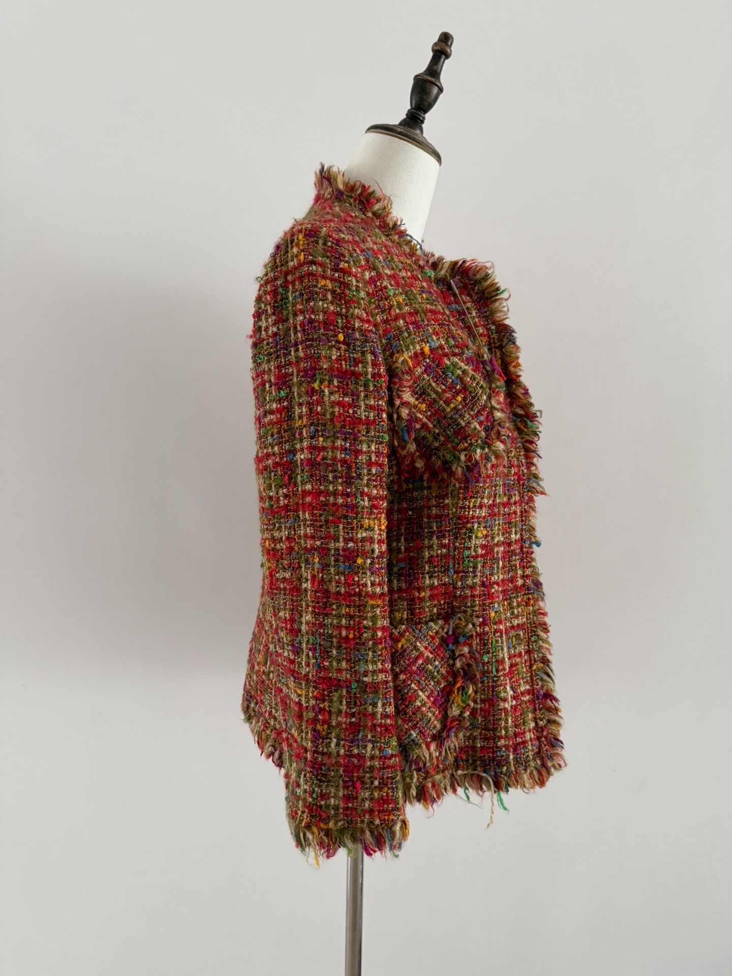 Junya Watanabe Boucle Pin Jacket — back