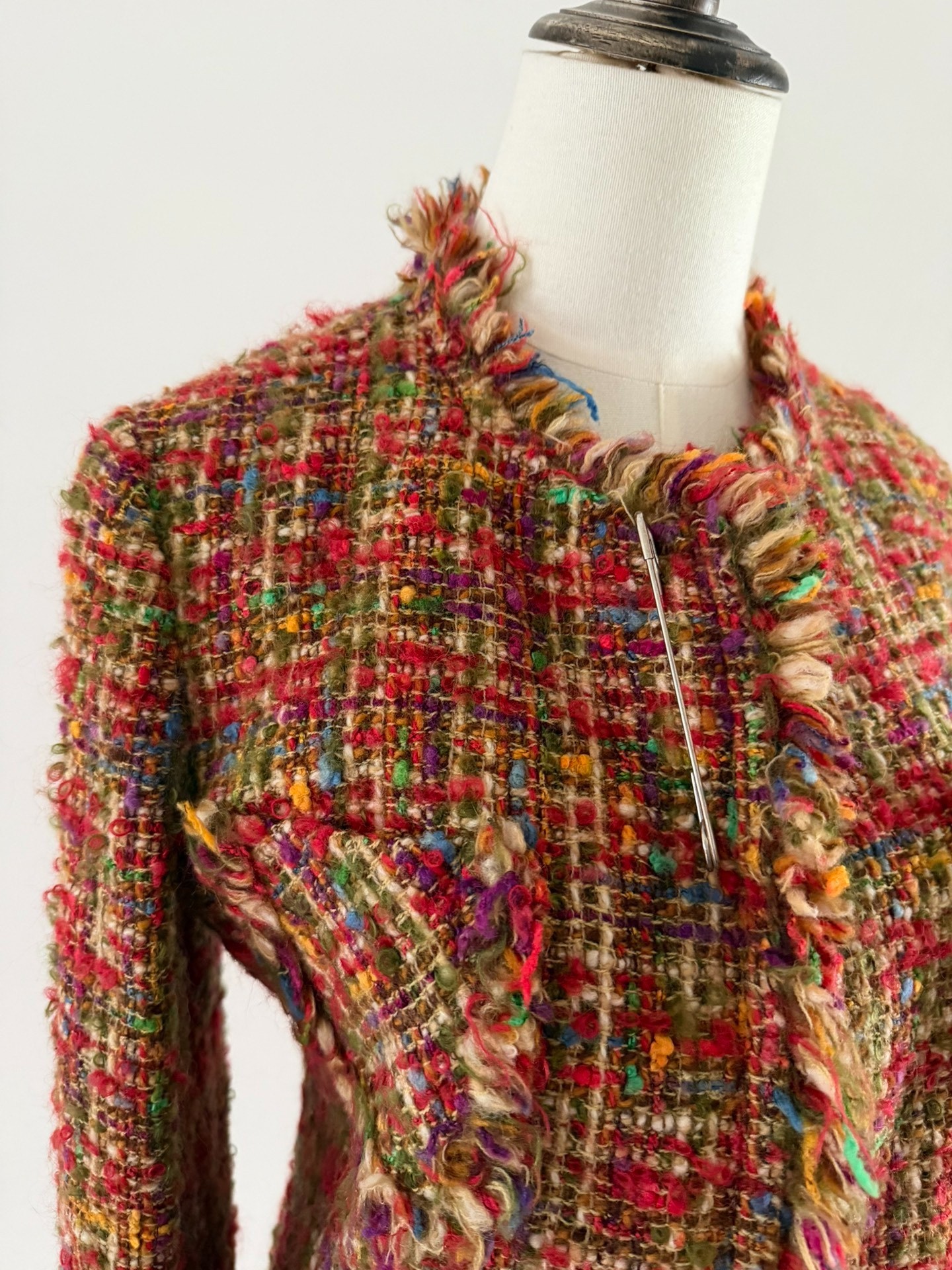 Junya Watanabe Boucle Pin Jacket — front