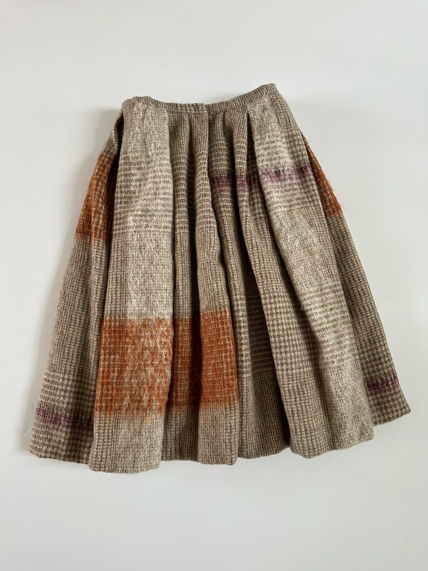 Dries Van Noten 2000 Runway Flared Skirt — label