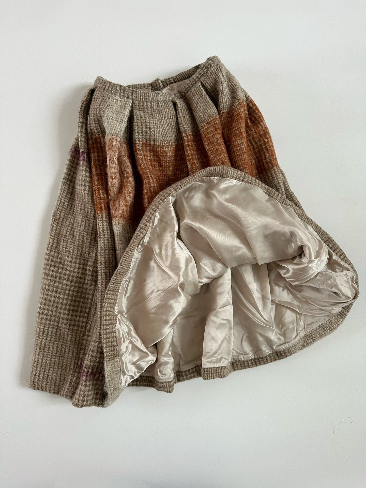 Dries Van Noten 2000 Runway Flared Skirt — back