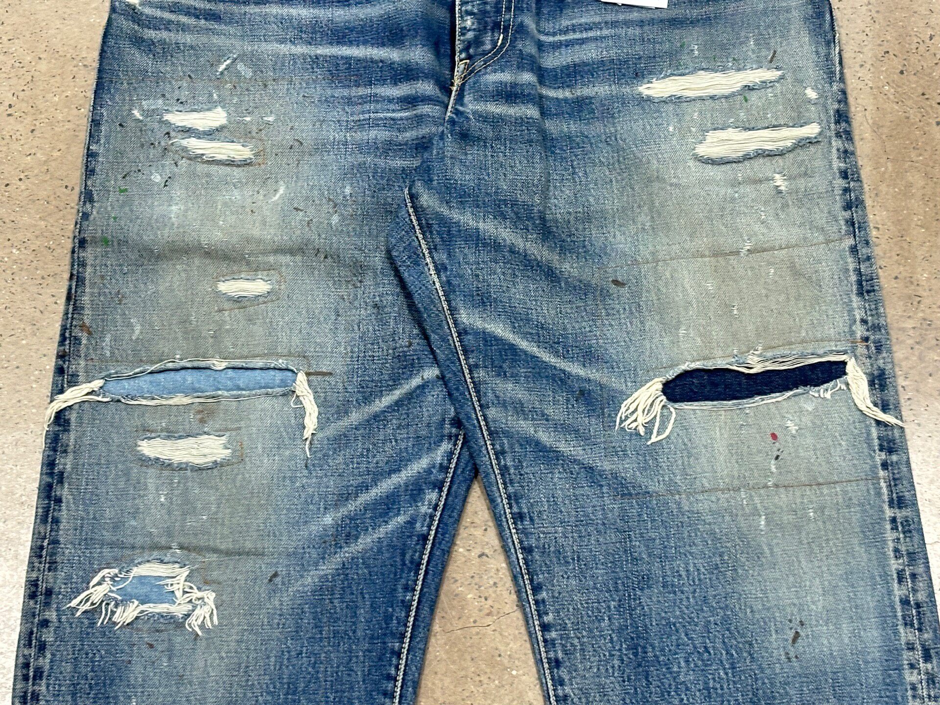 Visvim 19ss Journeyman Denim Pants — back