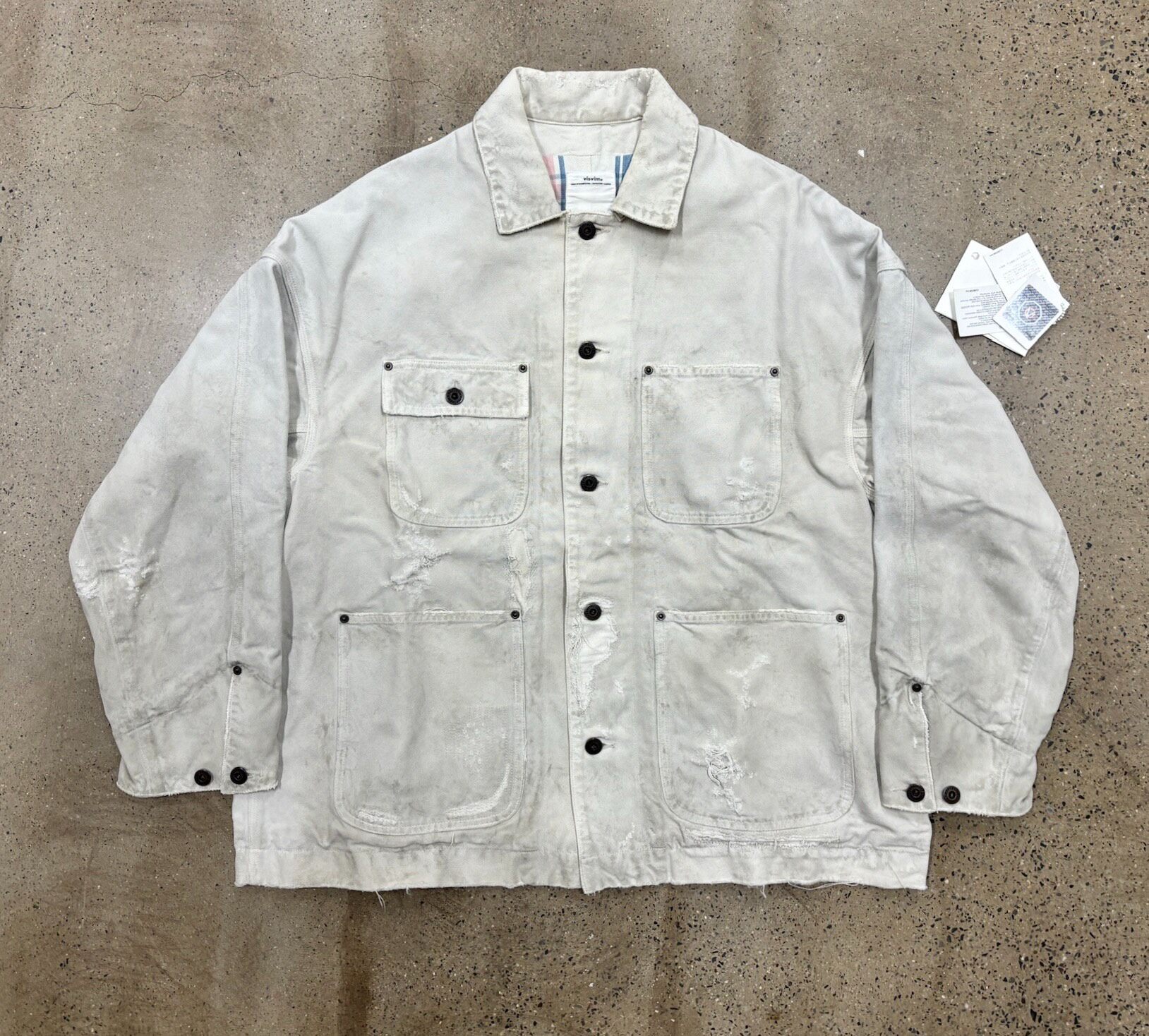 Visvim 22ss Macray Coverall Jacket
