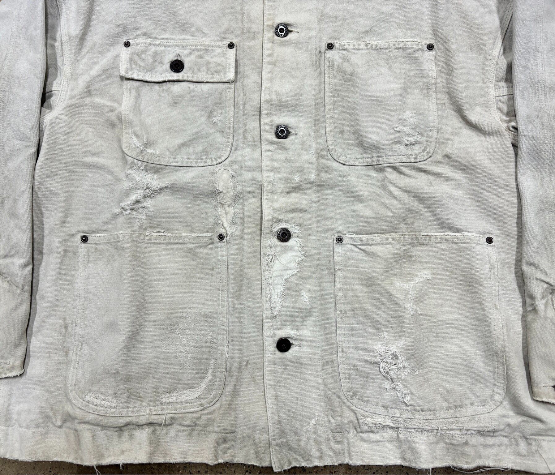 Visvim 22ss Macray Coverall Jacket — label