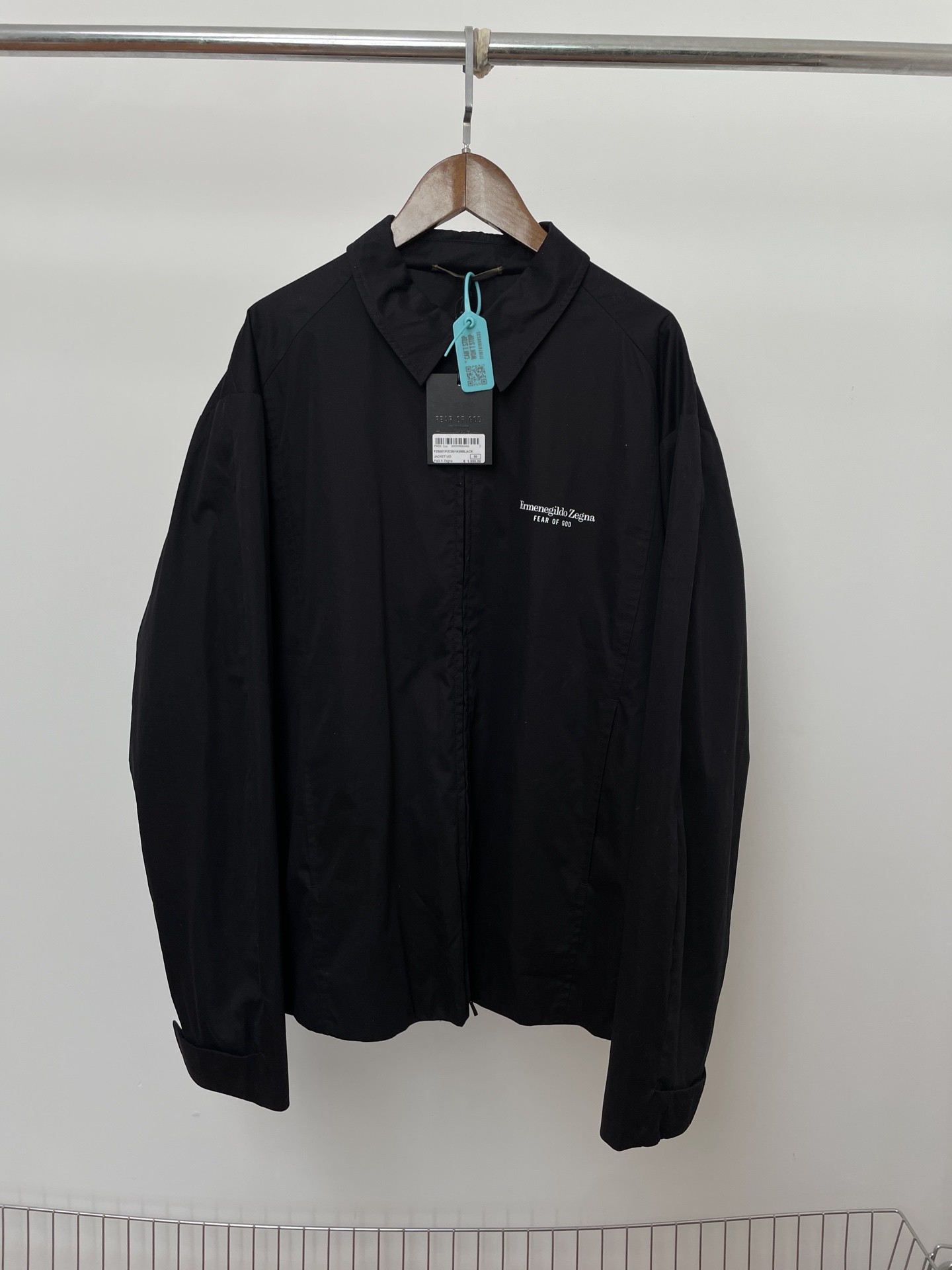 New Zegna x Fear of God Coach Jacket