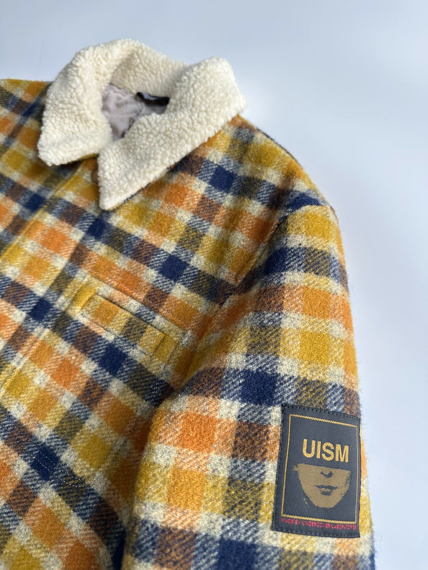 UNDERCOVER Plaid Padded Jacket — detail