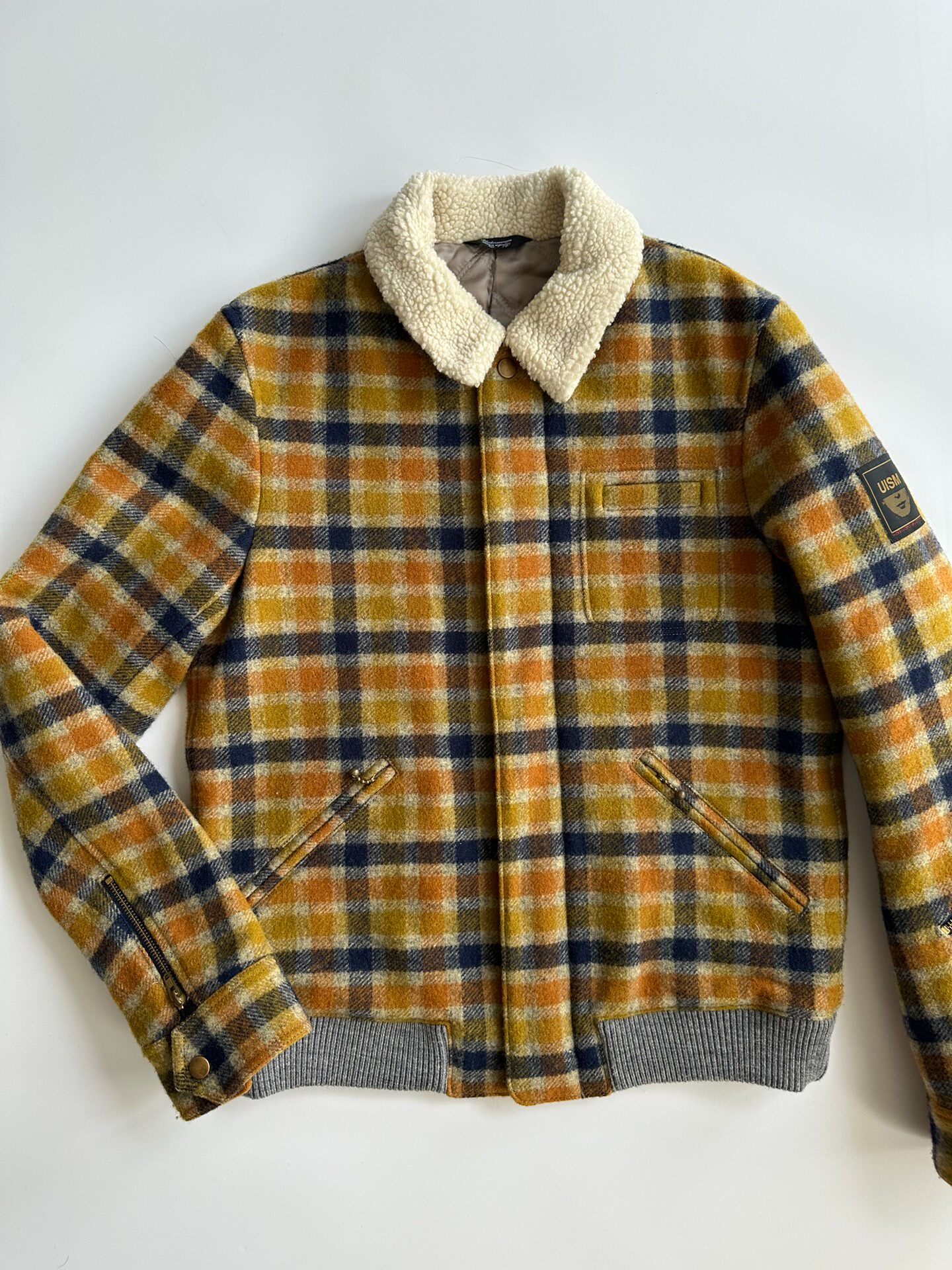 UNDERCOVER Plaid Padded Jacket