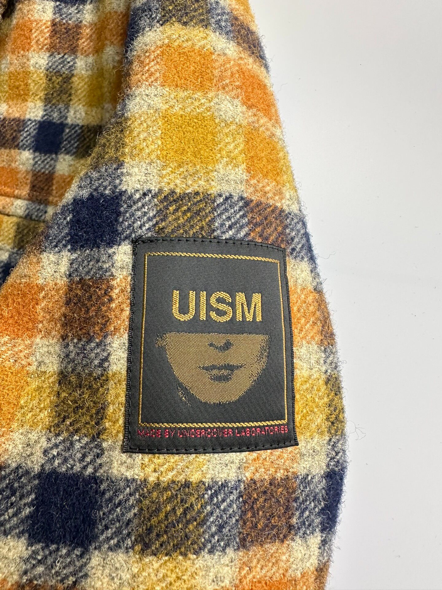 UNDERCOVER Plaid Padded Jacket — back