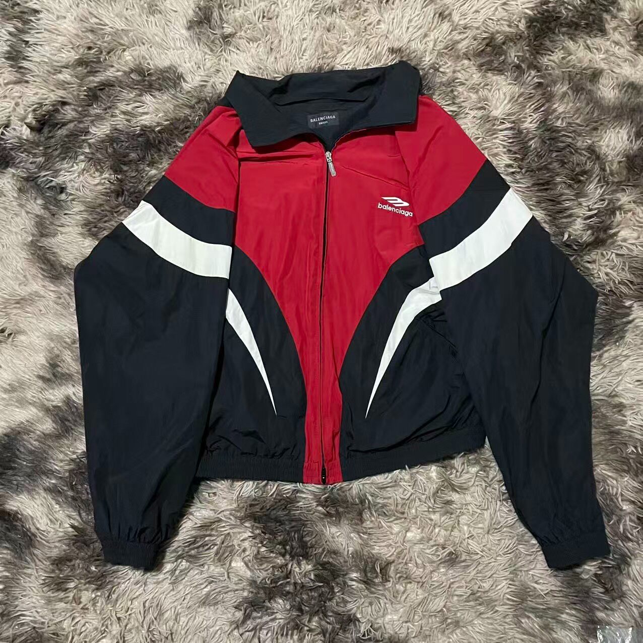 Balenciaga 25ss Colorblock Zip Jacket