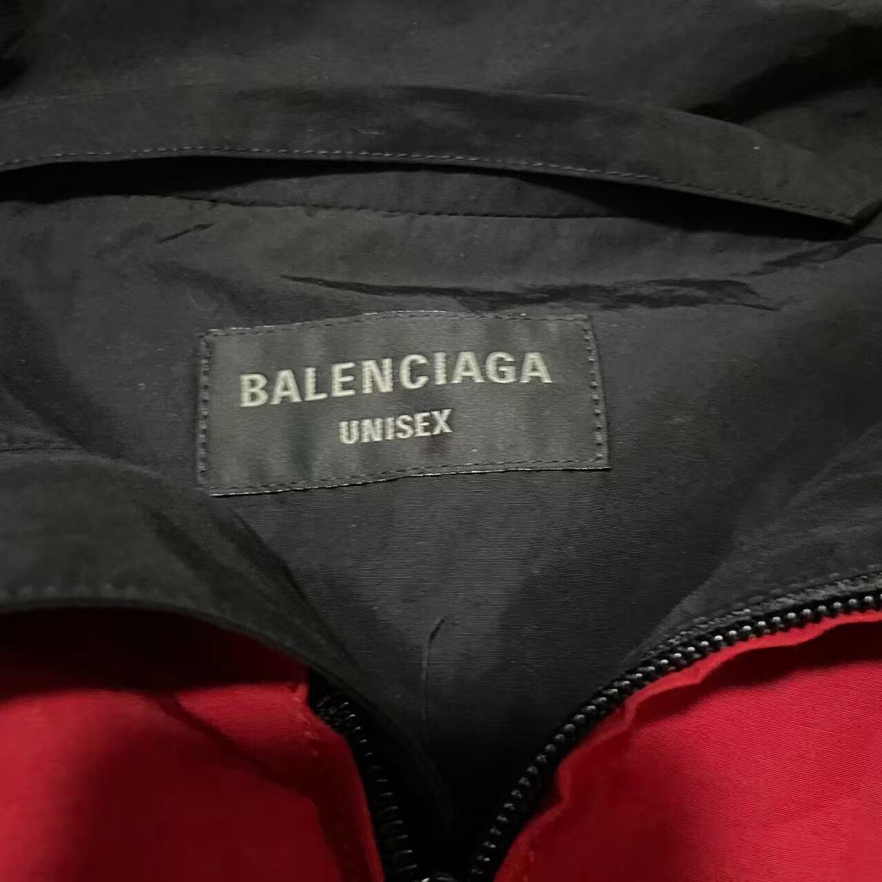 Balenciaga 25ss Colorblock Zip Jacket — detail