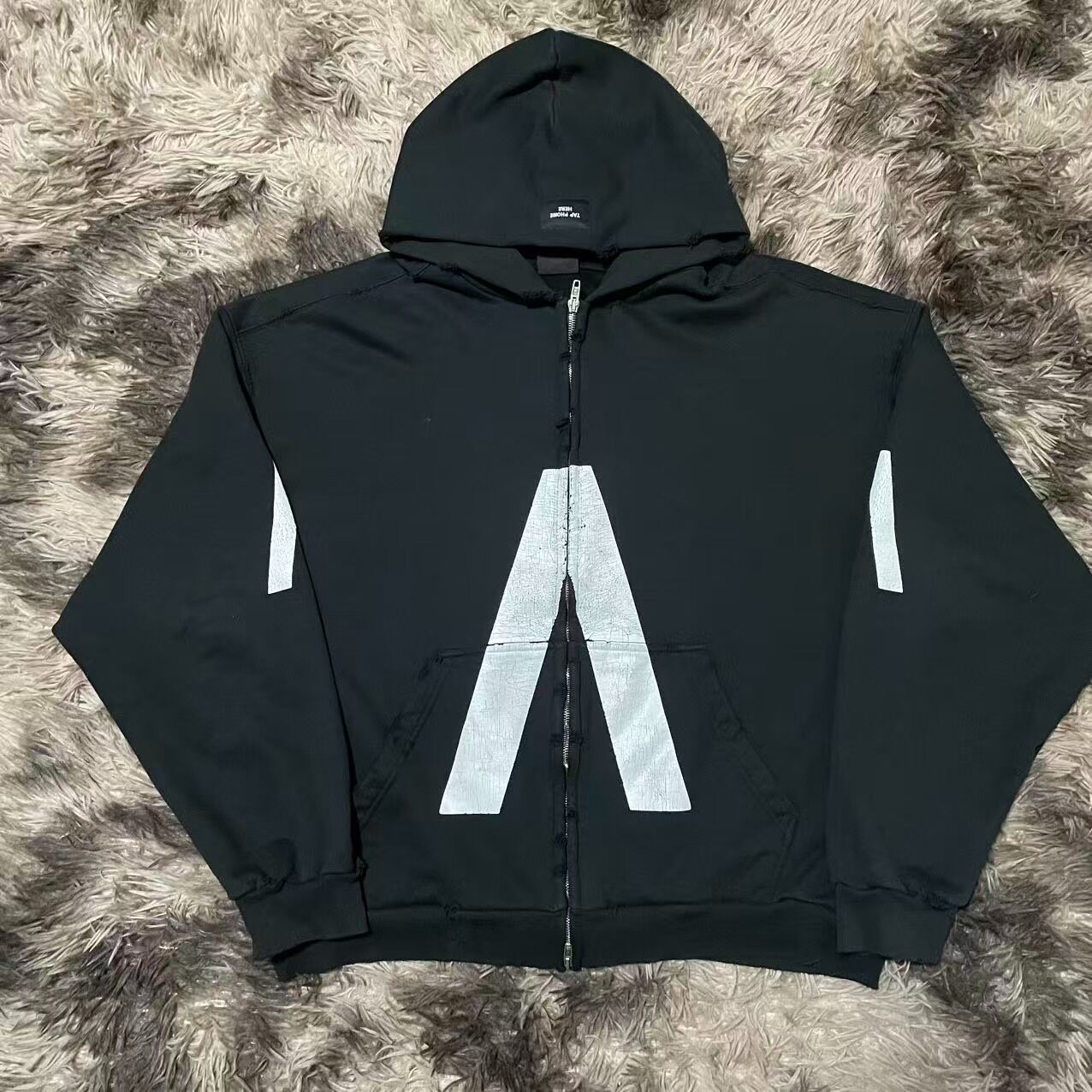 Balenciaga Archive Music Zip-up Hoodie