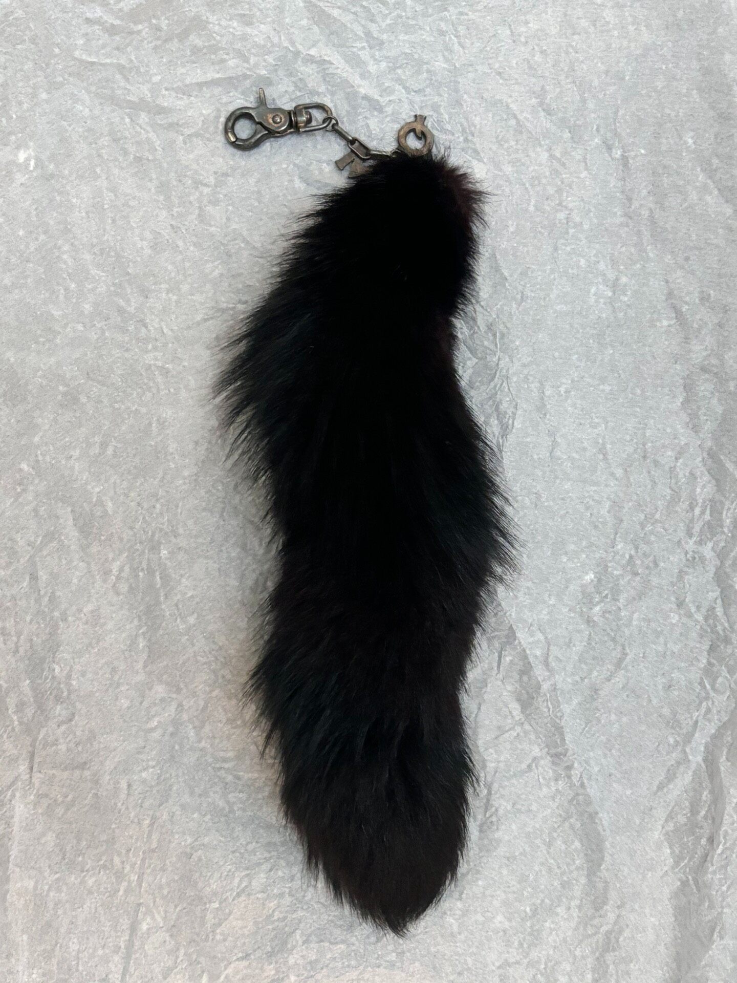 Alexander McQueen Fox Tail Keychain