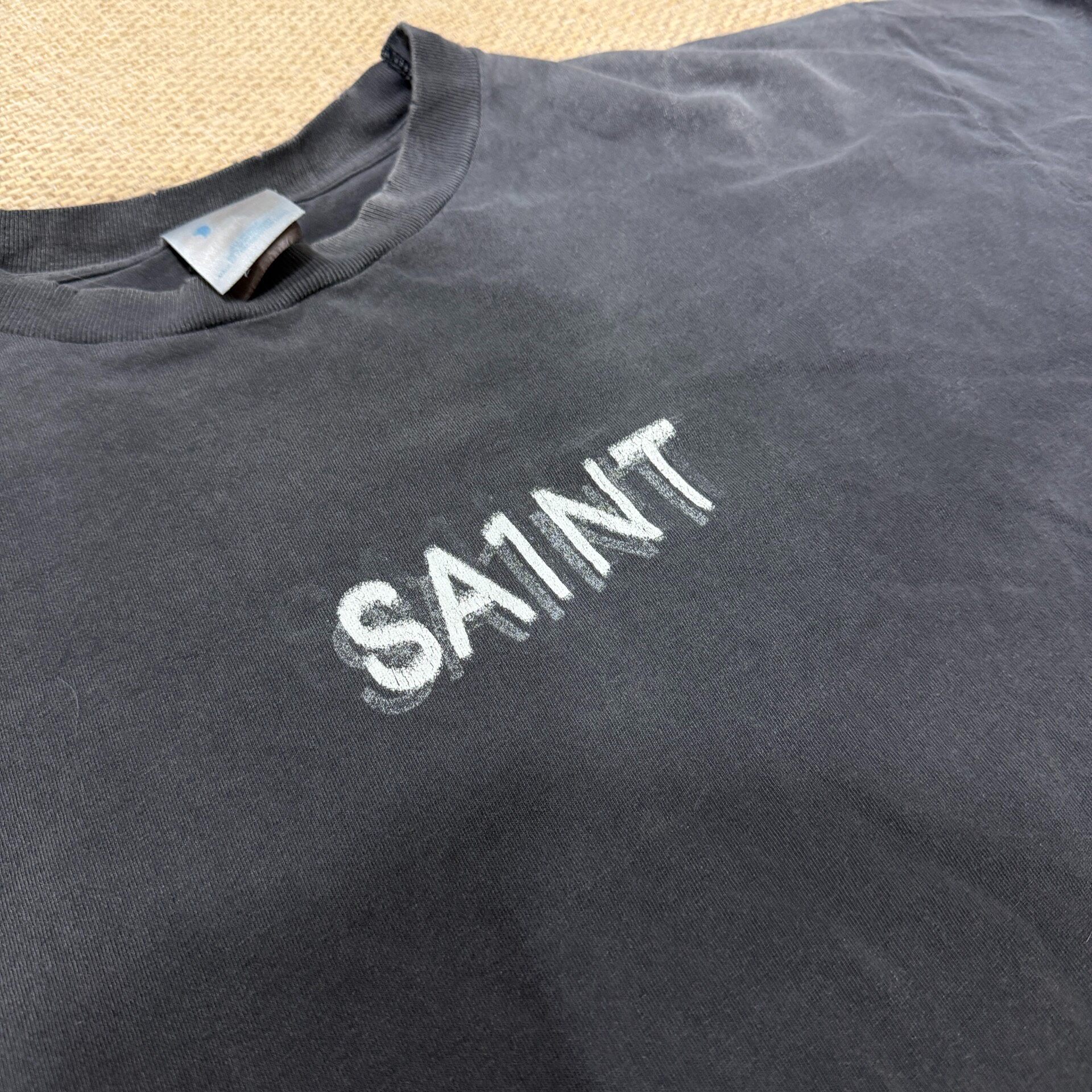 Saint Michael Faded Short Sleeve Tee — detail