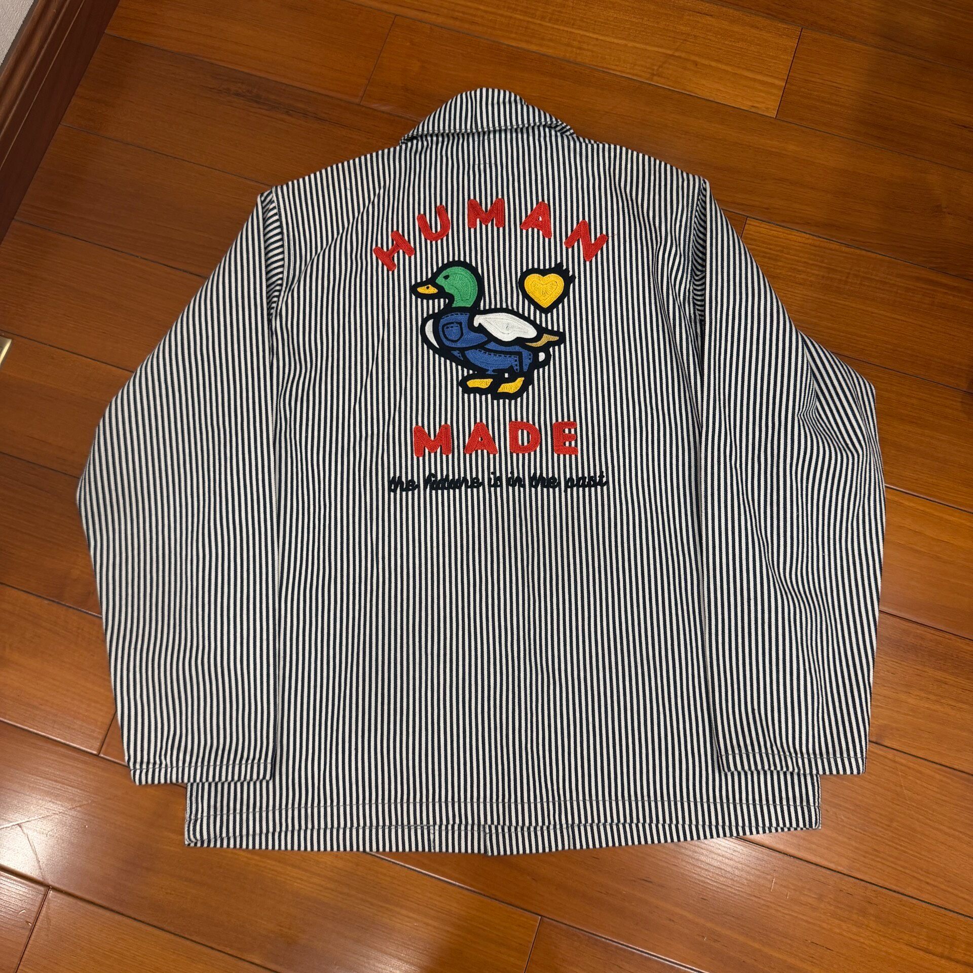 Human Made Striped Duck Work Jacket