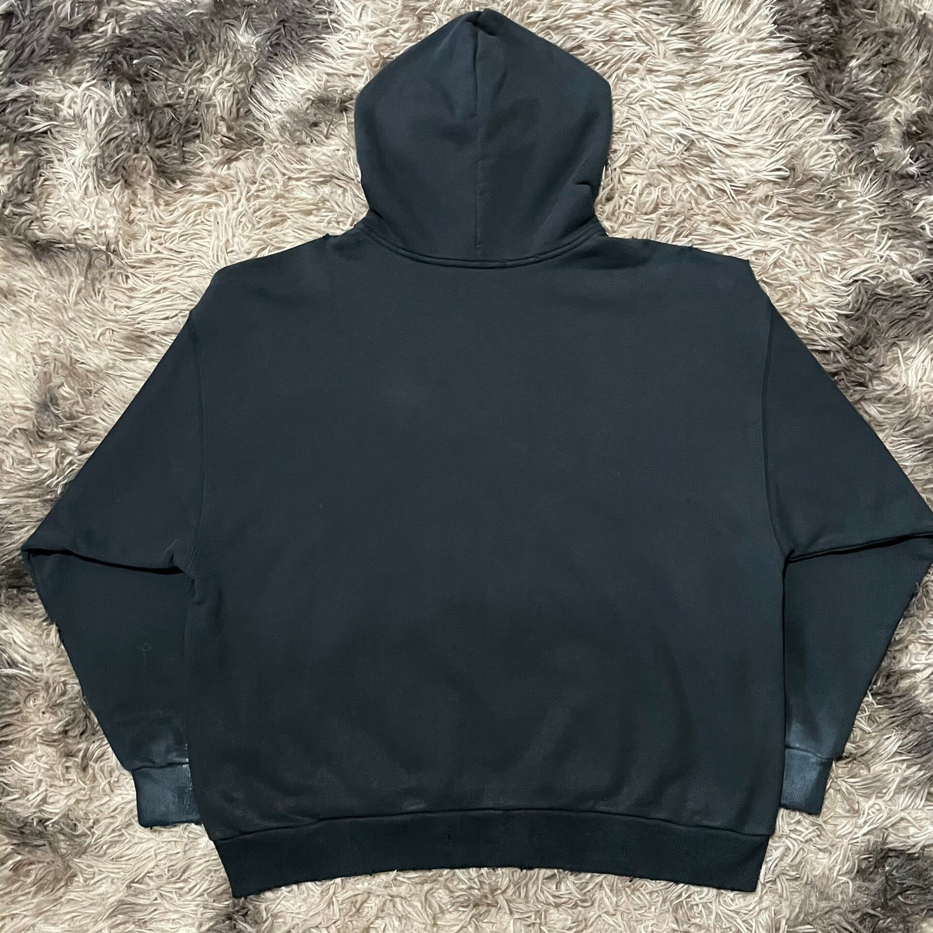 Balenciaga FW24 3B Splatter Hoodie — front