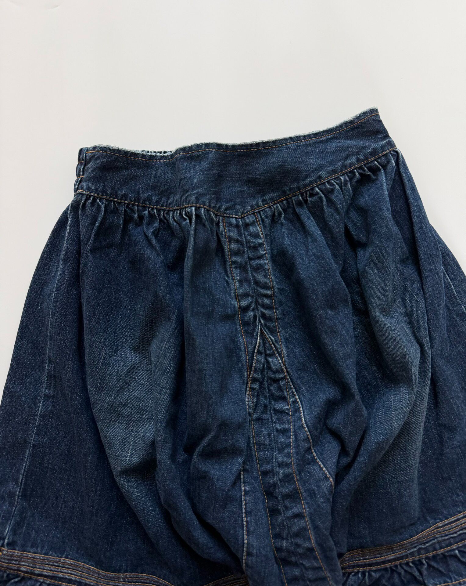 Comme des Garçons Tricot Denim Shorts — label