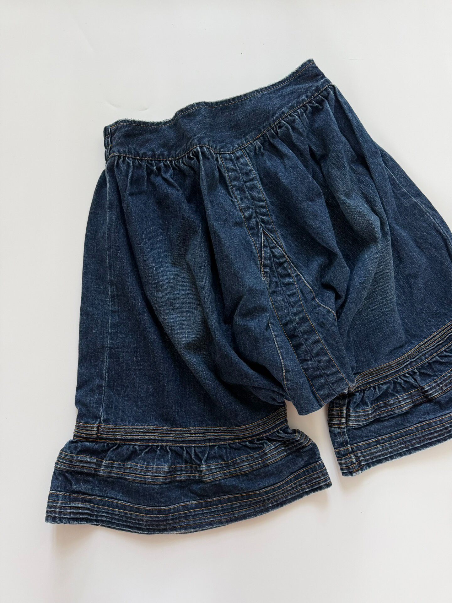 Comme des Garçons Tricot Denim Shorts — back