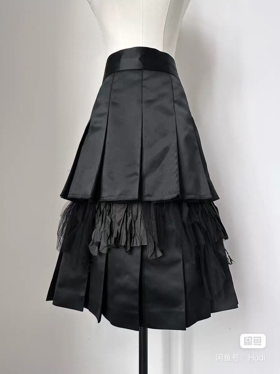 Comme des Garcons 2004 Runway Pleated Skirt