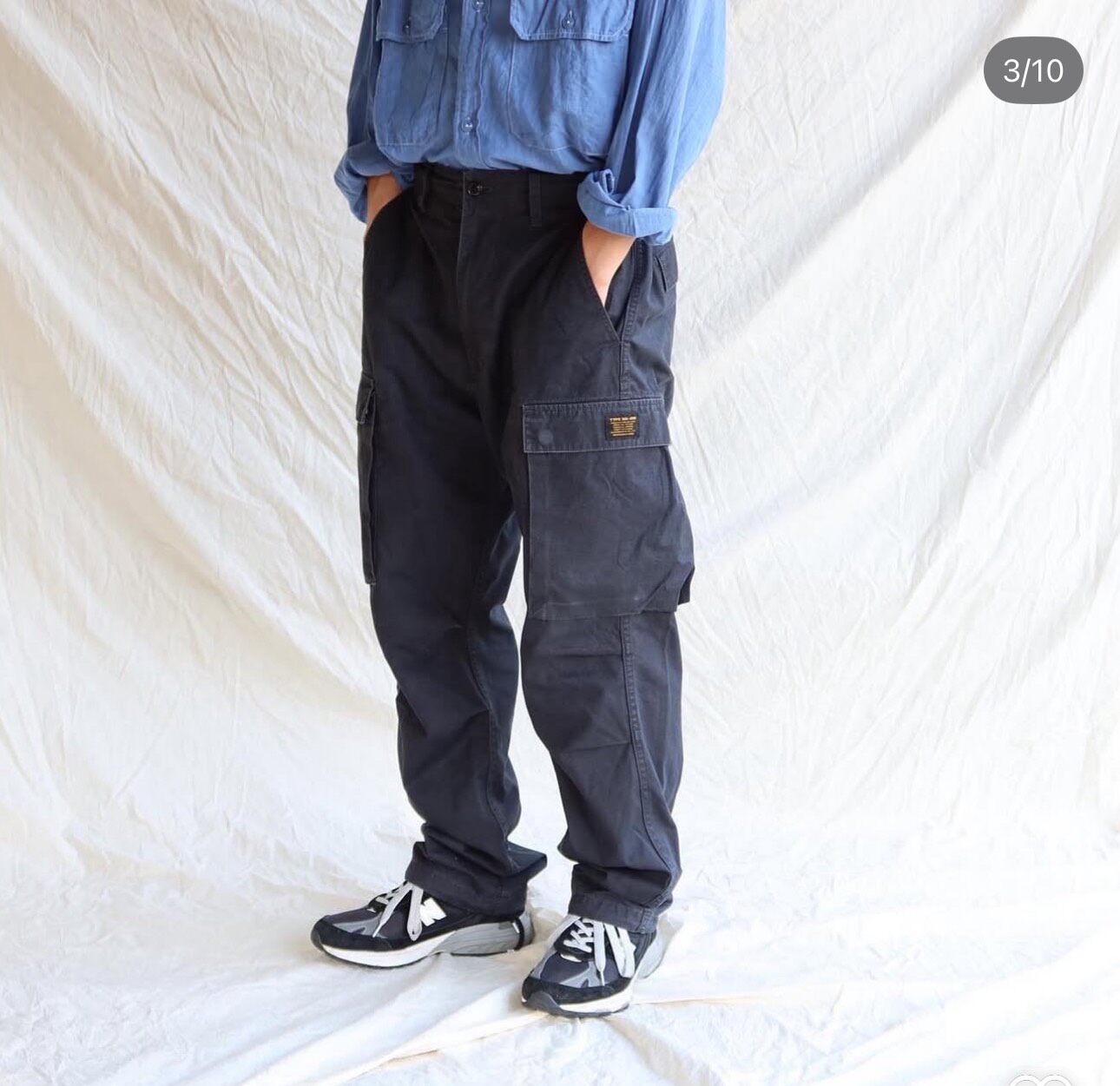 Neighborhood 17AW MIL BDU Cargo Pants — detail