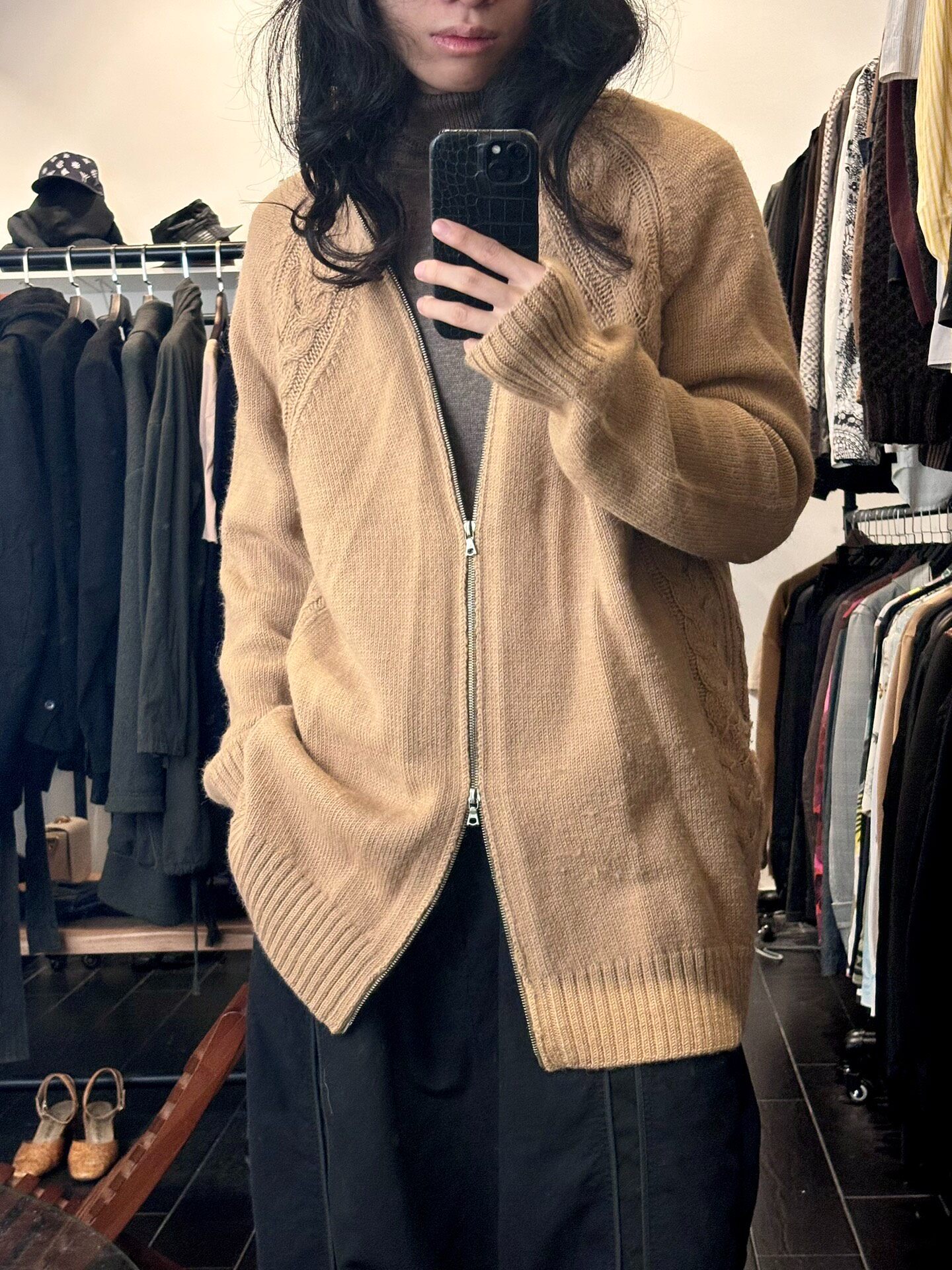 Dries Van Noten Alpaca Wool Turtleneck — front