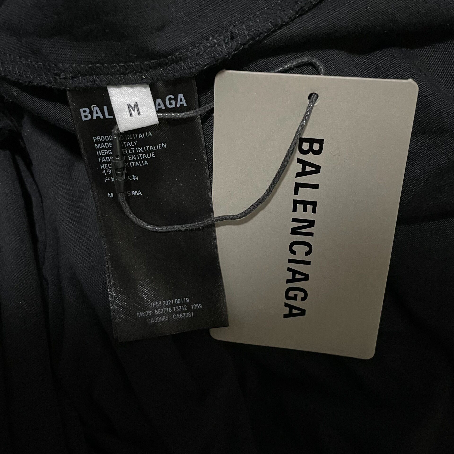 Balenciaga Distressed Fake Two-Piece Sweater — back