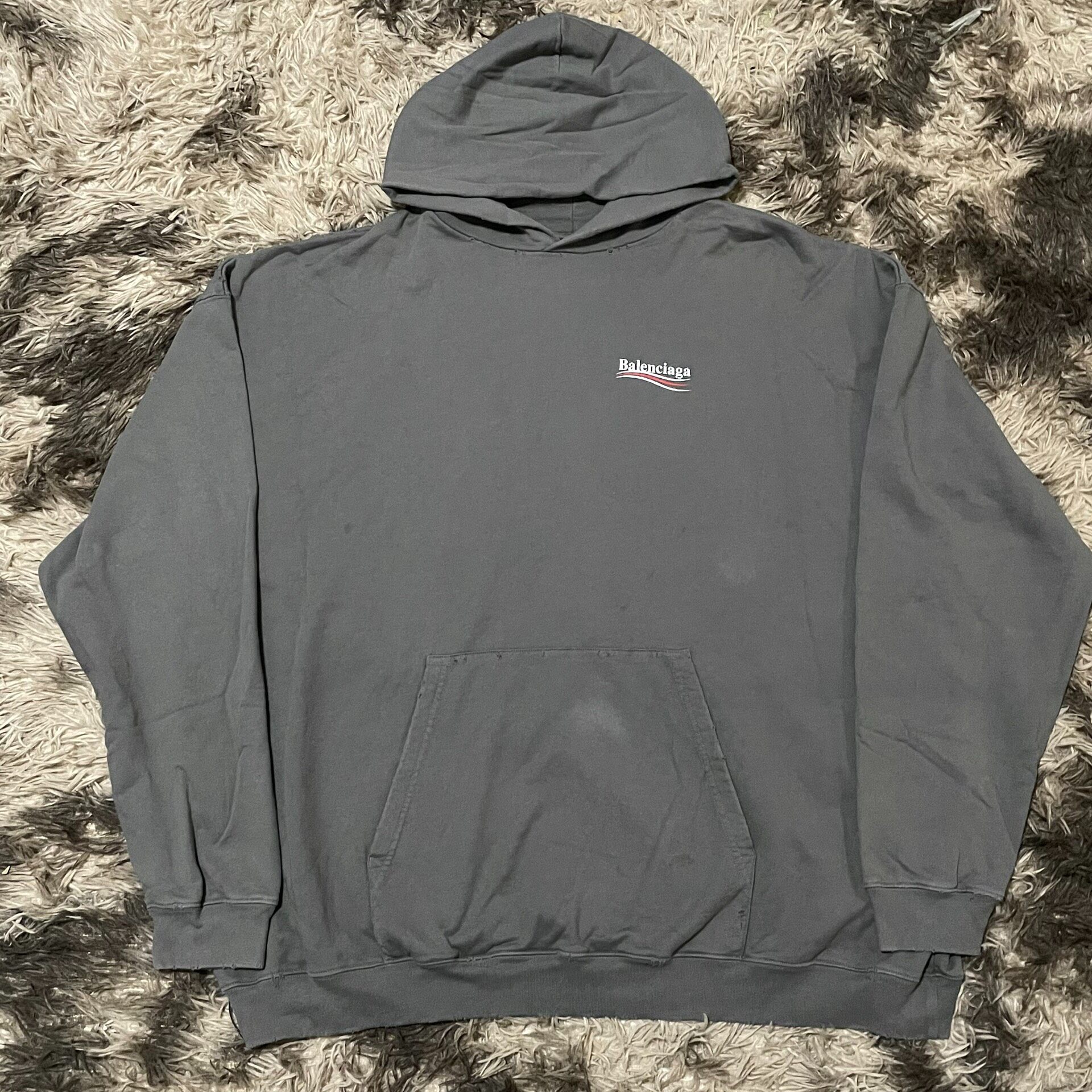 Balenciaga FW22 Distressed Hoodie