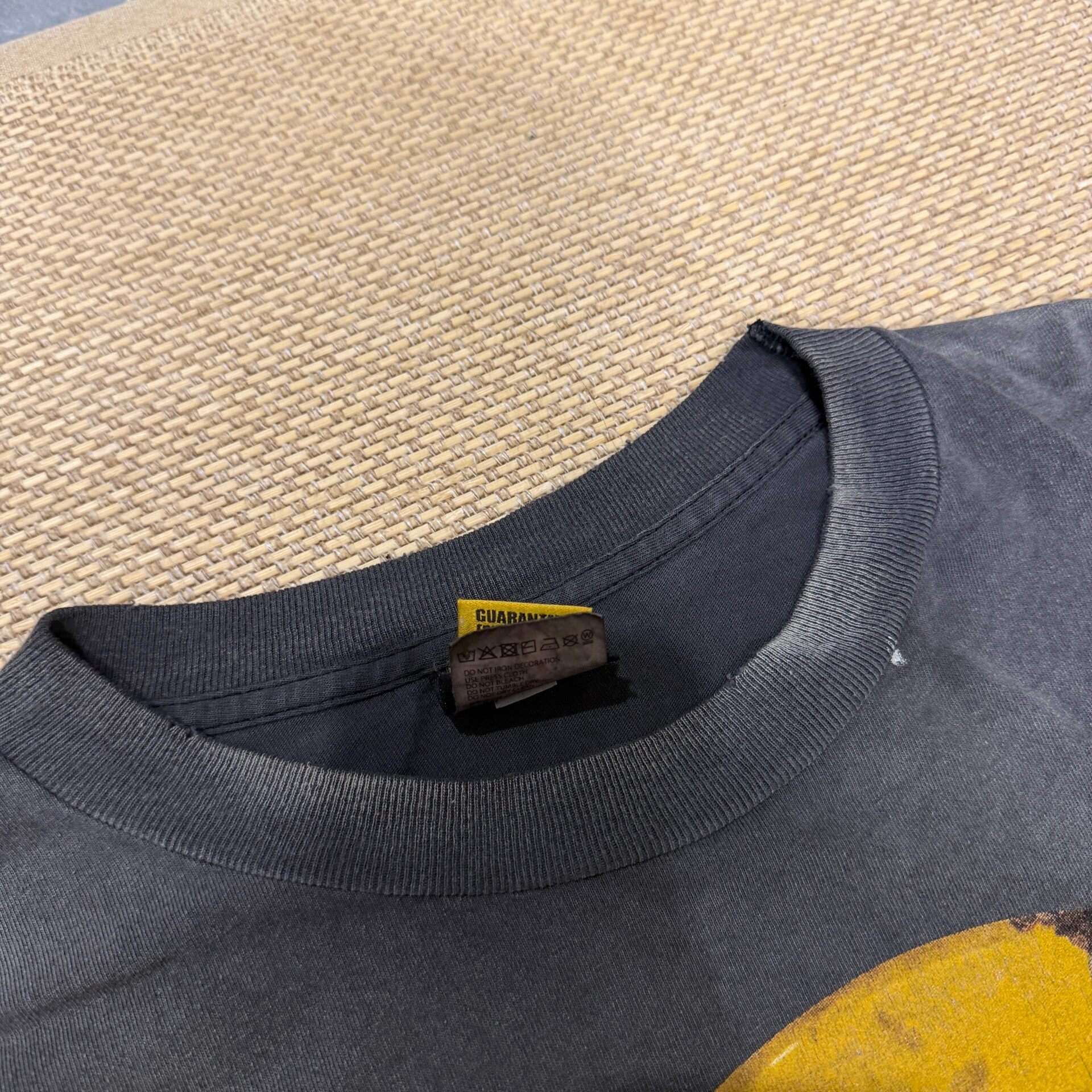 Saint Michael x The KLF Smiley T-Shirt — back
