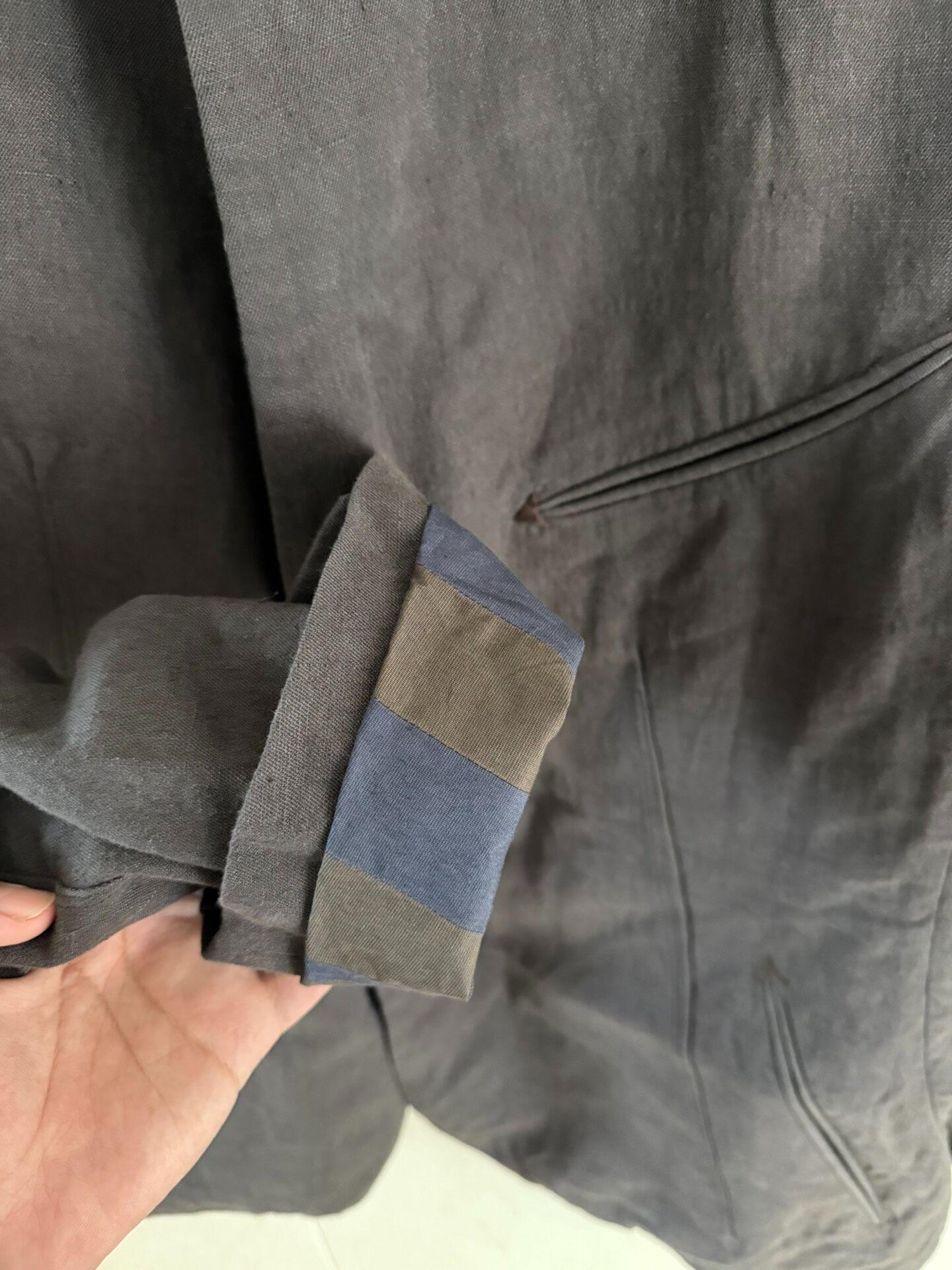 Ziggy Chen 16AW Structured Jacket — back
