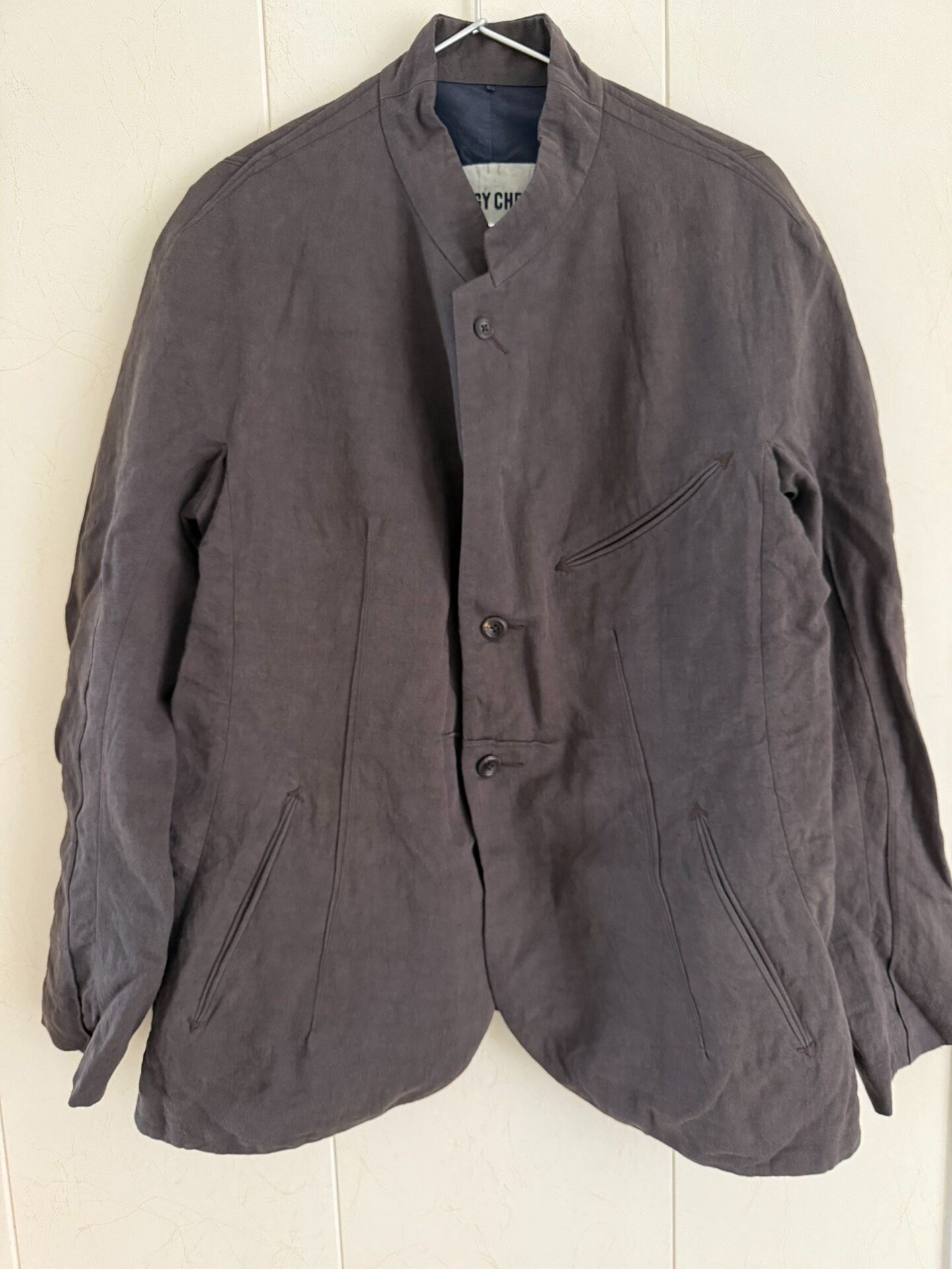 Ziggy Chen 16AW Structured Jacket — front