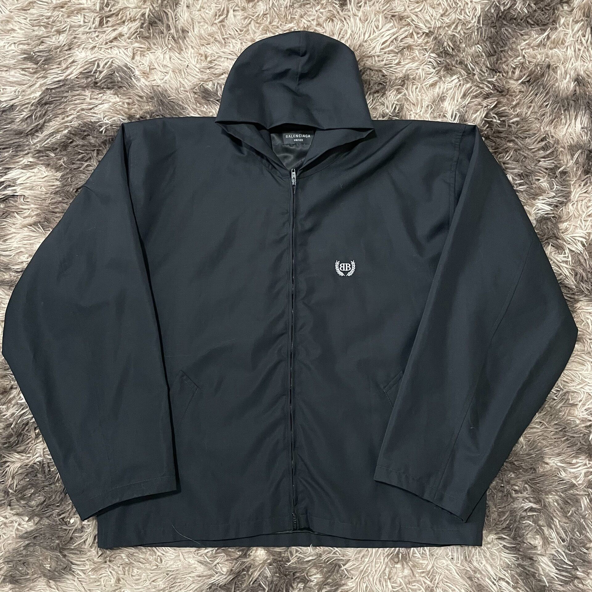 Balenciaga 25 Runway Embroidered Zip Jacket