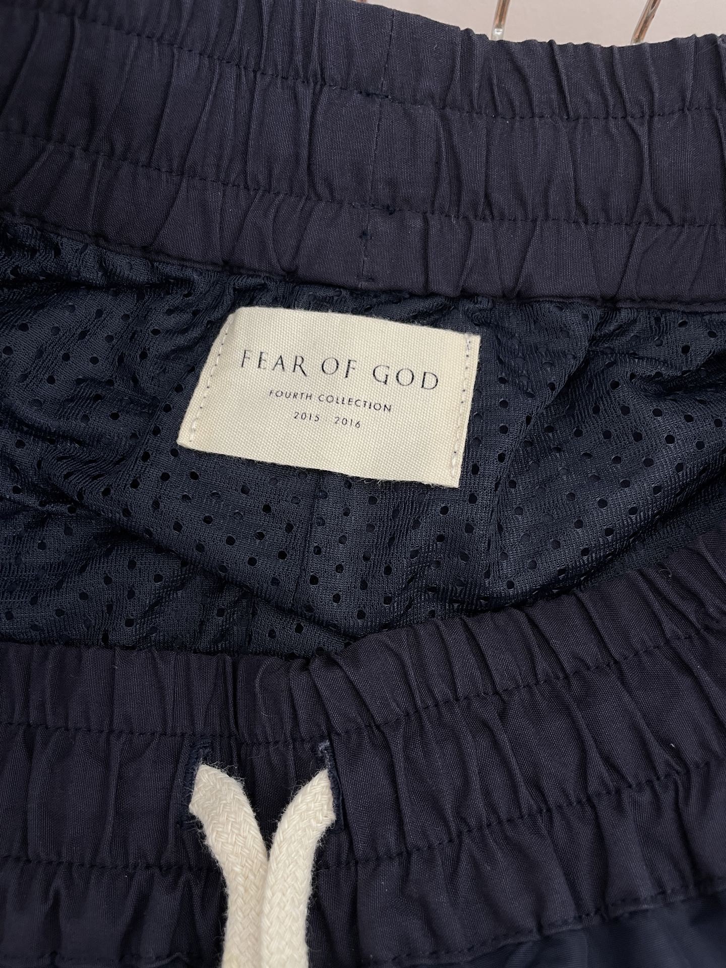 Fear of God x Kith Track Pants — detail
