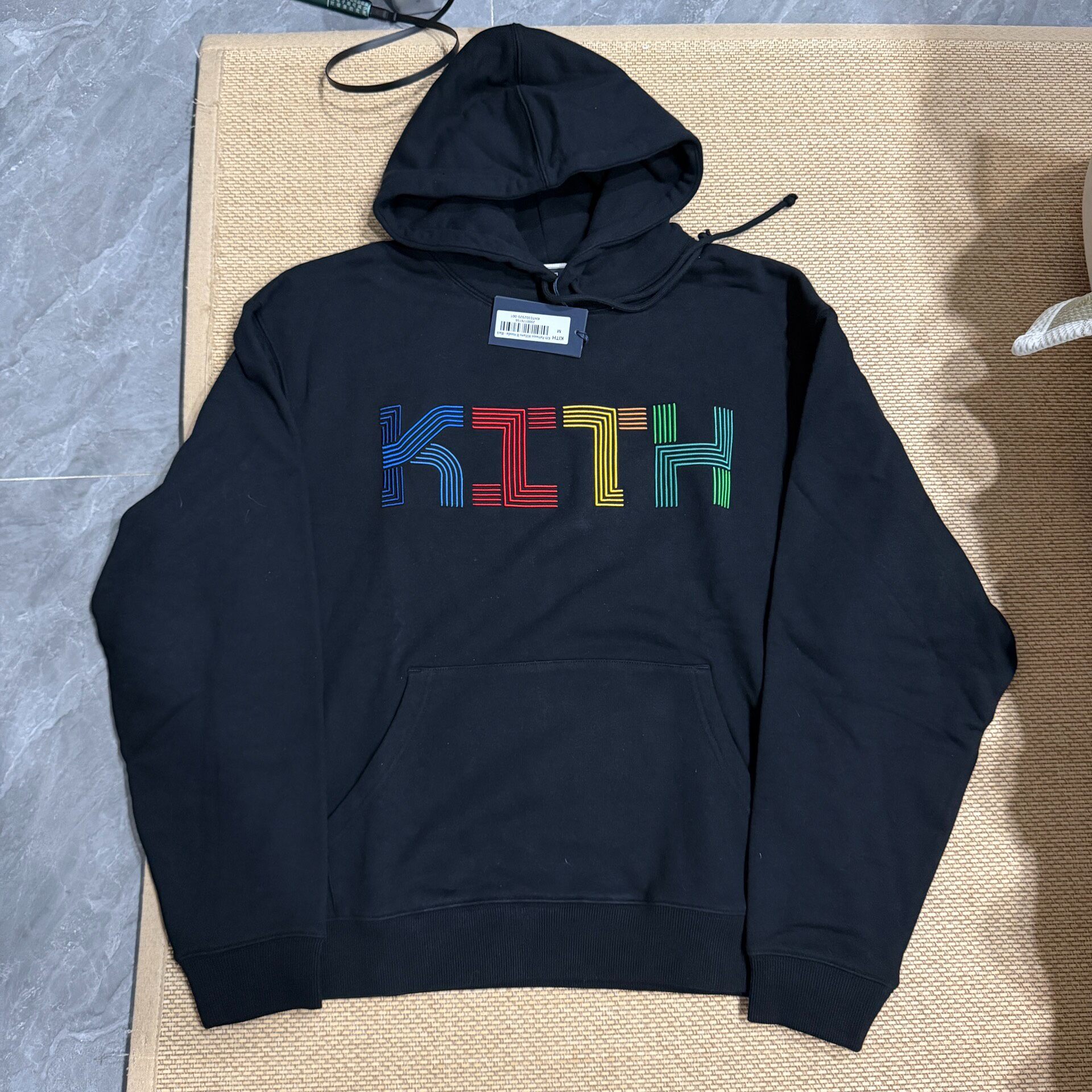 Kith Rainbow Striped Hoodie