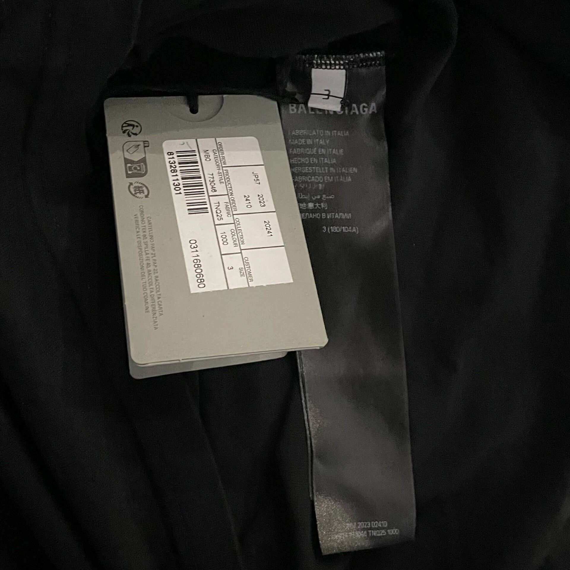 Balenciaga 3B 4-in-1 Jacket — back