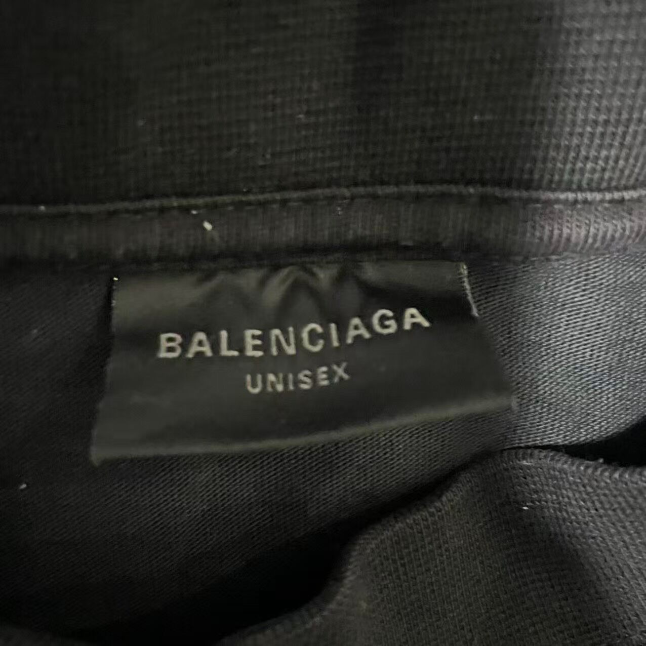 Balenciaga 25ss Institutional Logo T-Shirt — detail