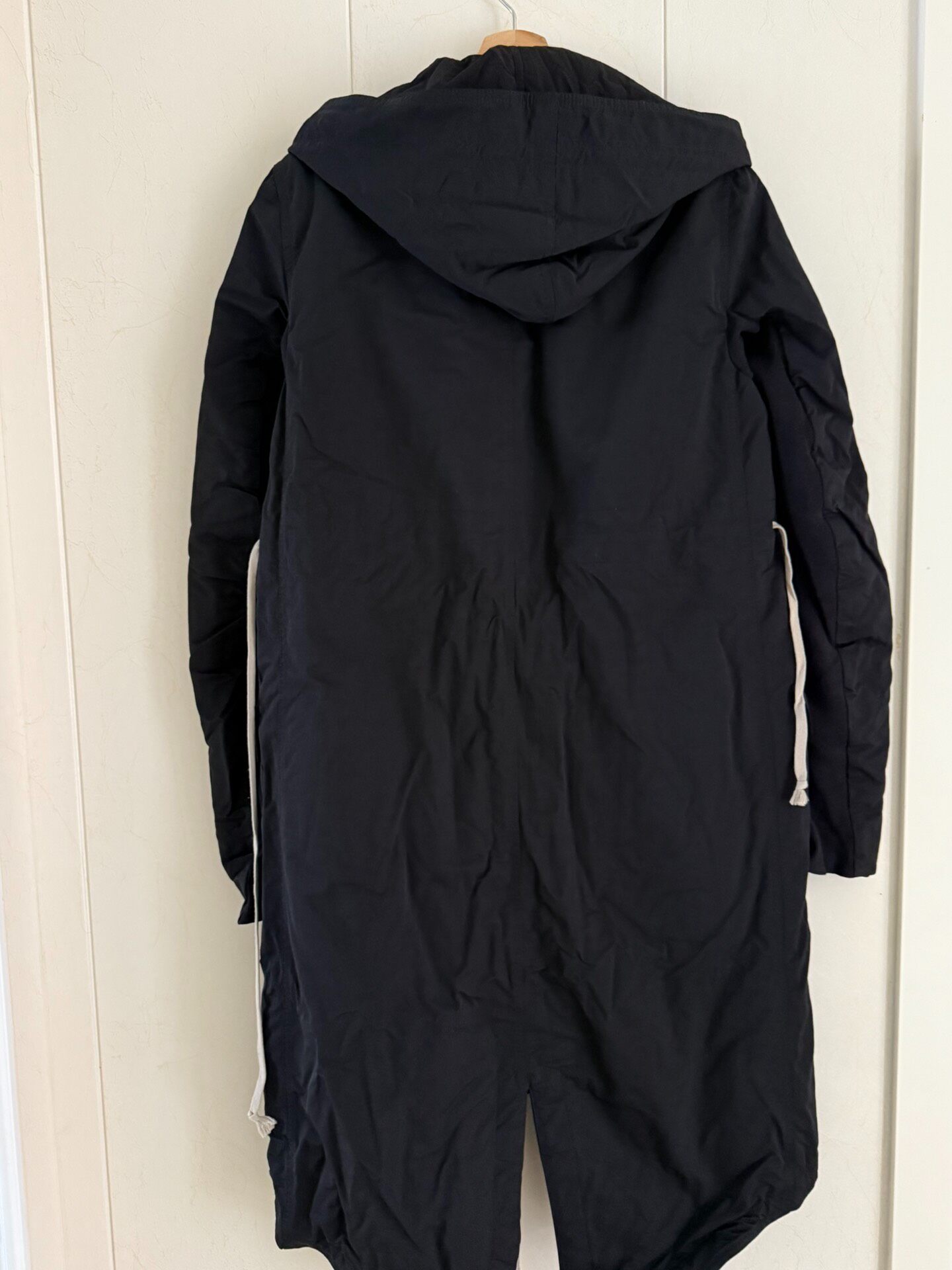 Rick Owens DRKSHDW Fishtail Padded Coat — front
