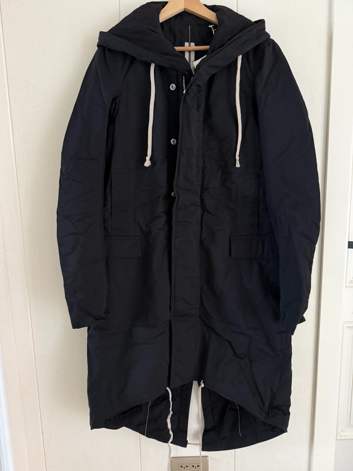 Rick Owens DRKSHDW Fishtail Padded Coat