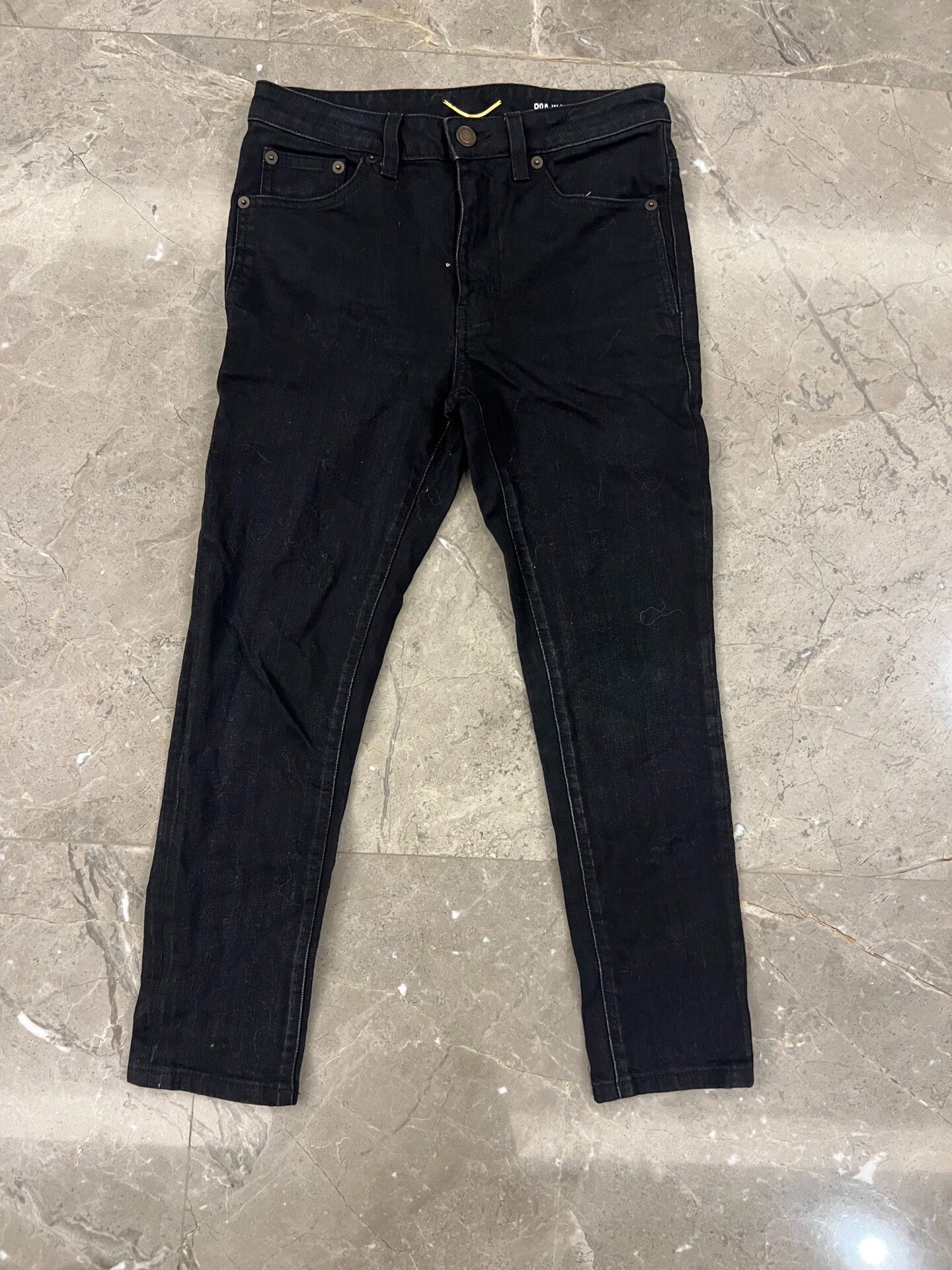 Saint Laurent D05 Black Skinny Jeans
