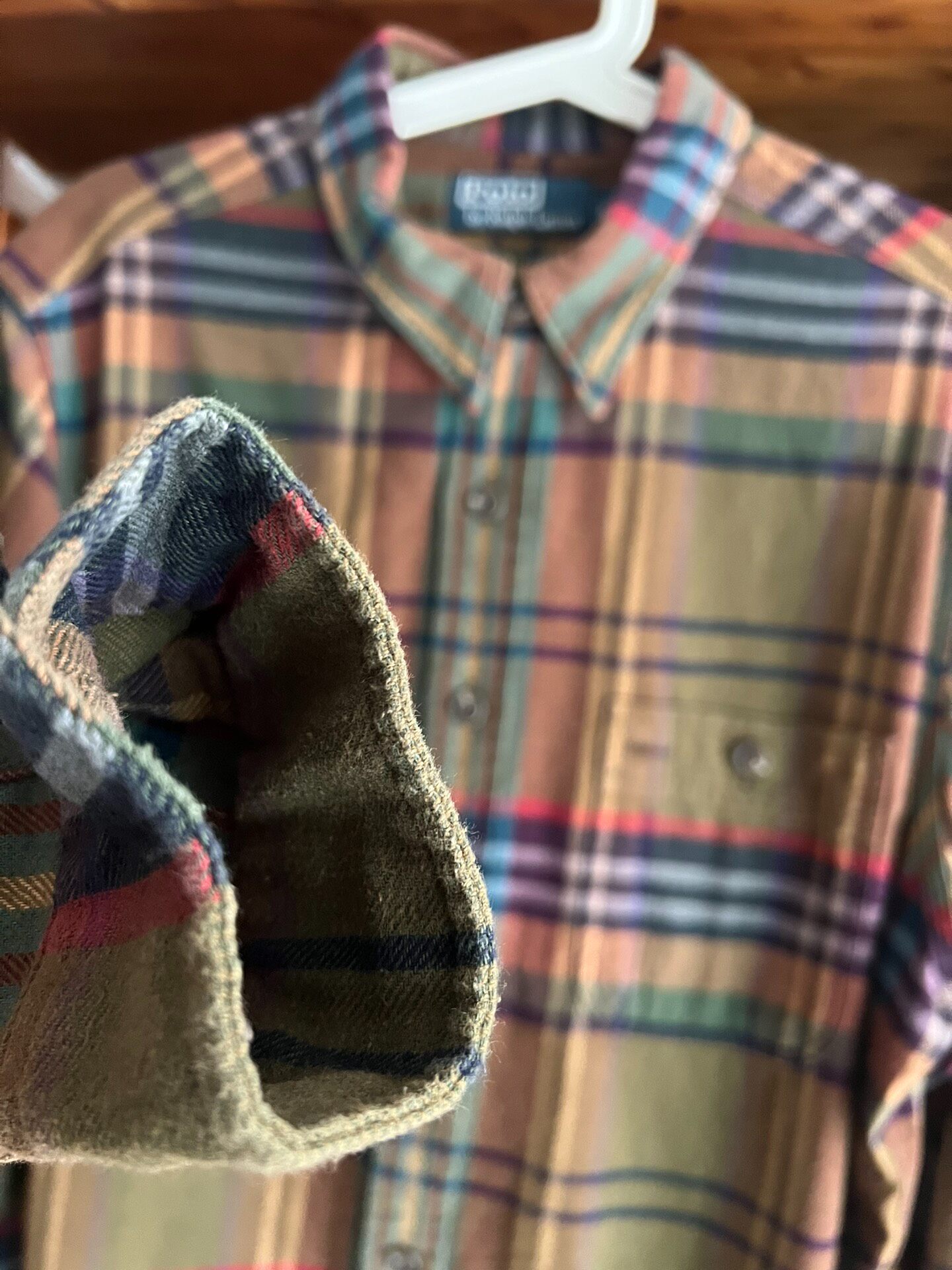 Polo Ralph Lauren Long-Sleeve Plaid Shirt — detail