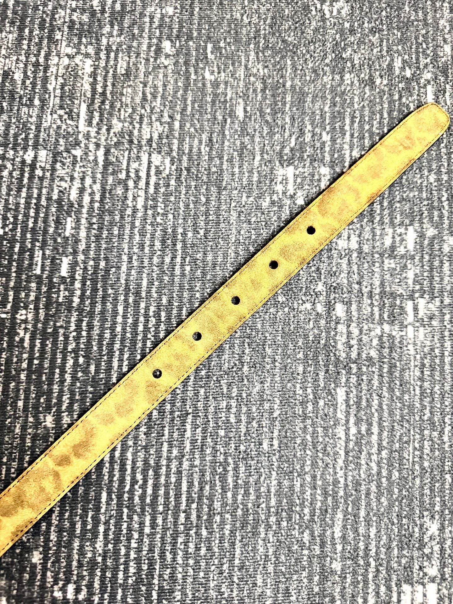 Saint Laurent 14SS Runway Suede Belt — back