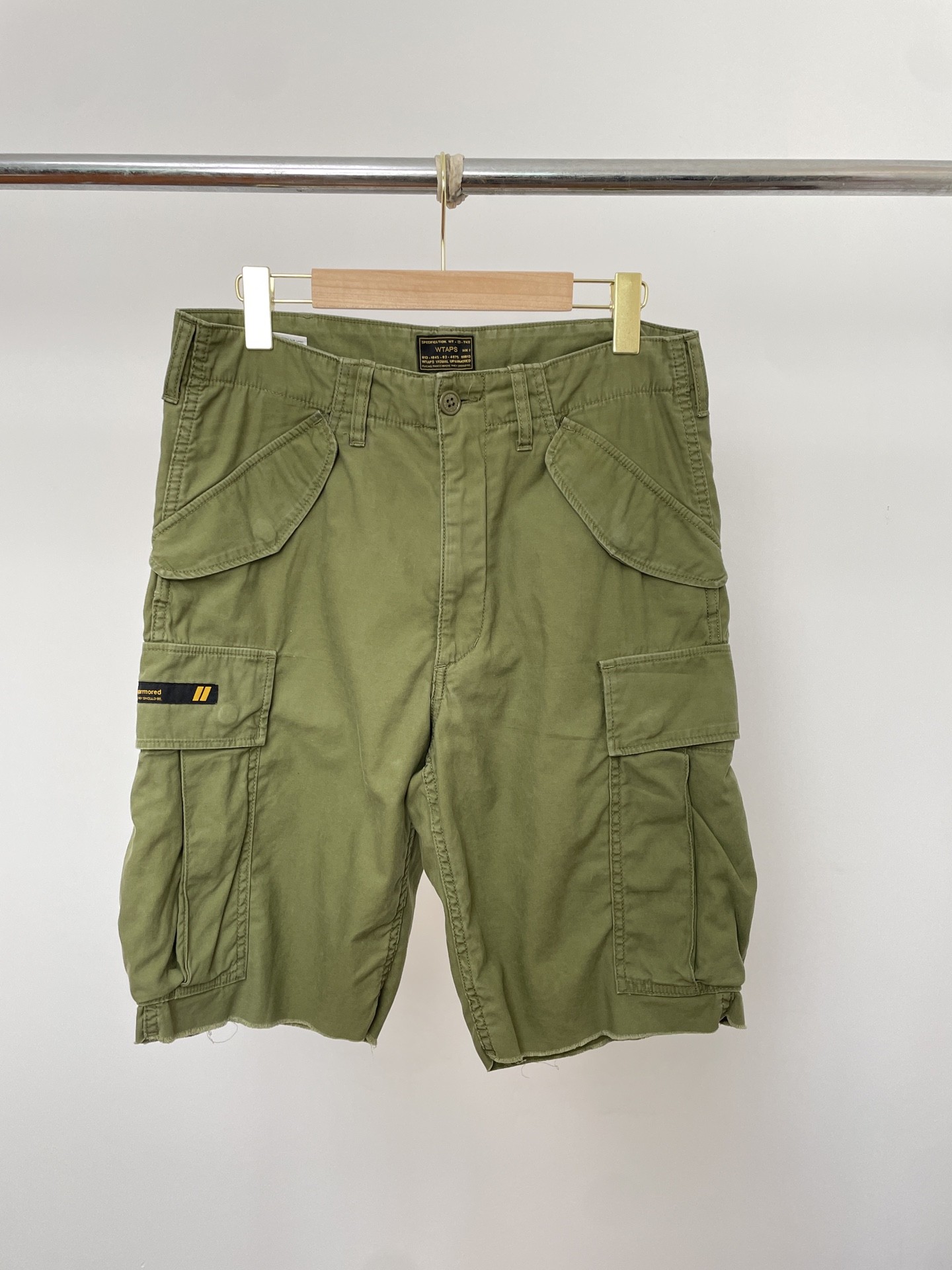 WTAPS 15SS Olive Cargo Shorts