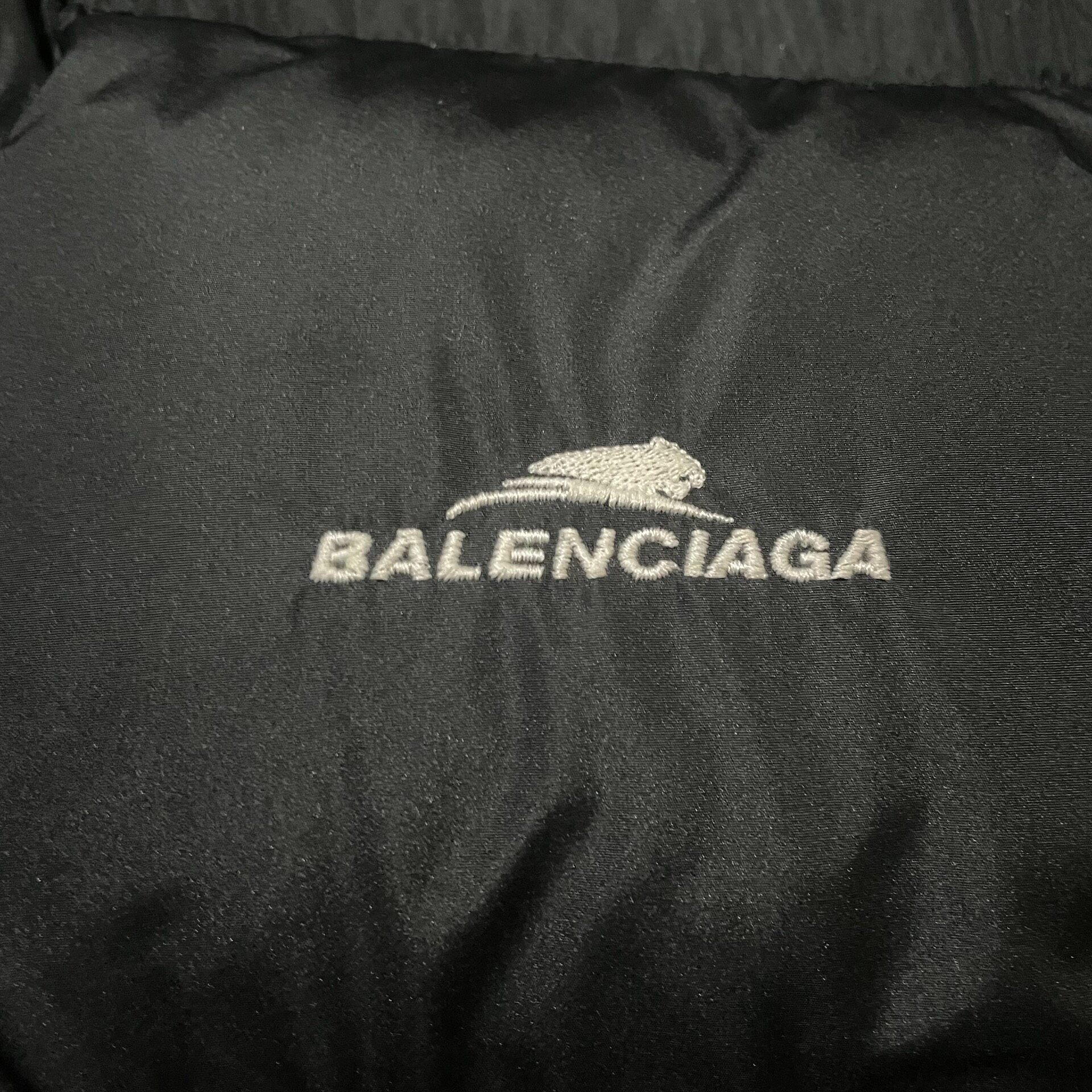 Balenciaga Tiger Year Limited Puffer Jacket — detail