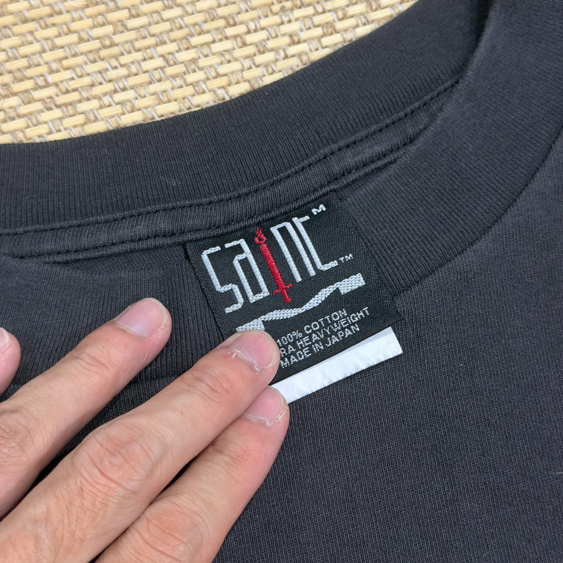 Saint Michael Knight Graphic Short Sleeve Tee — back