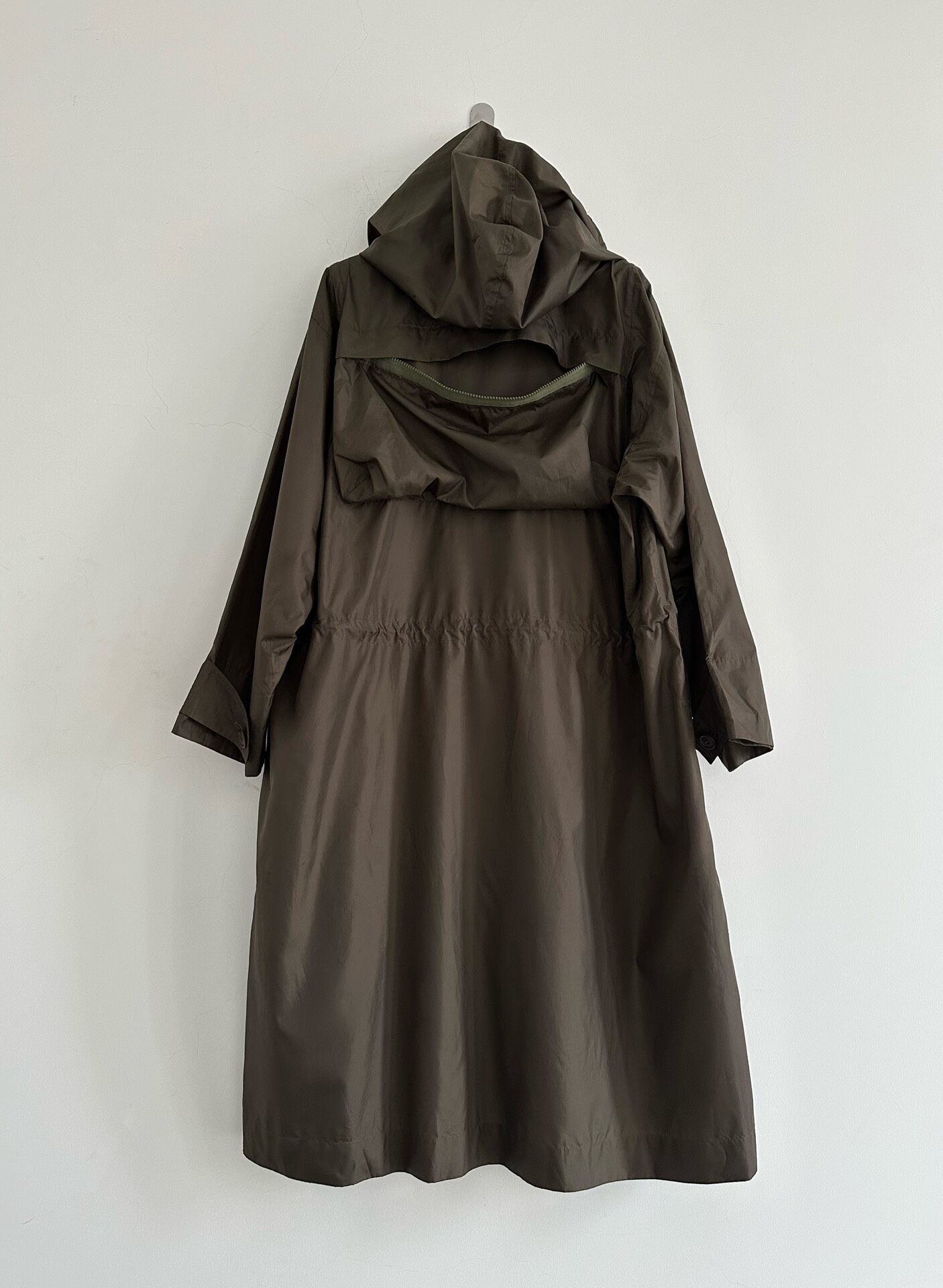 Issey Miyake 1980s Windcoat — back