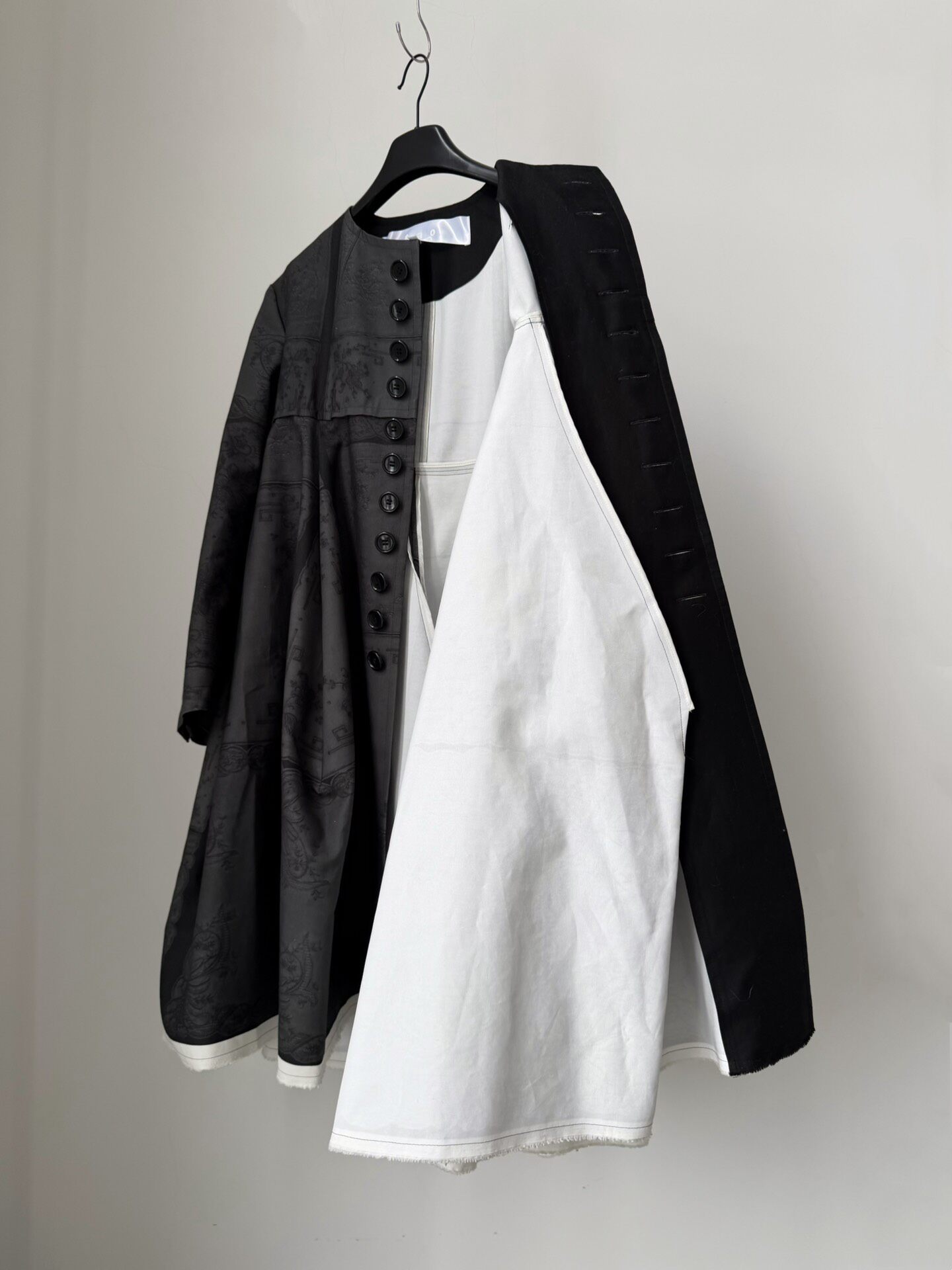 Comme des Garcons TAO Long Coat 2022SS — back