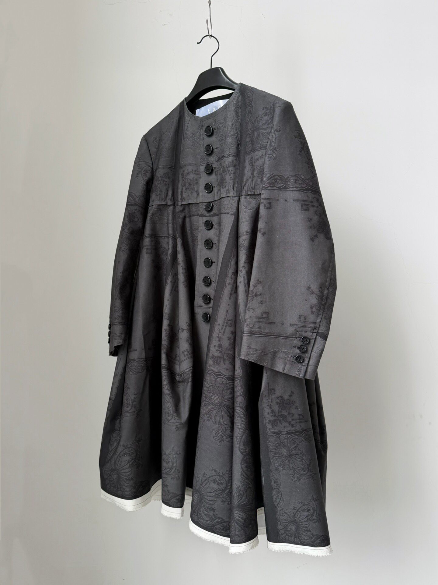 Comme des Garcons TAO Long Coat 2022SS — detail