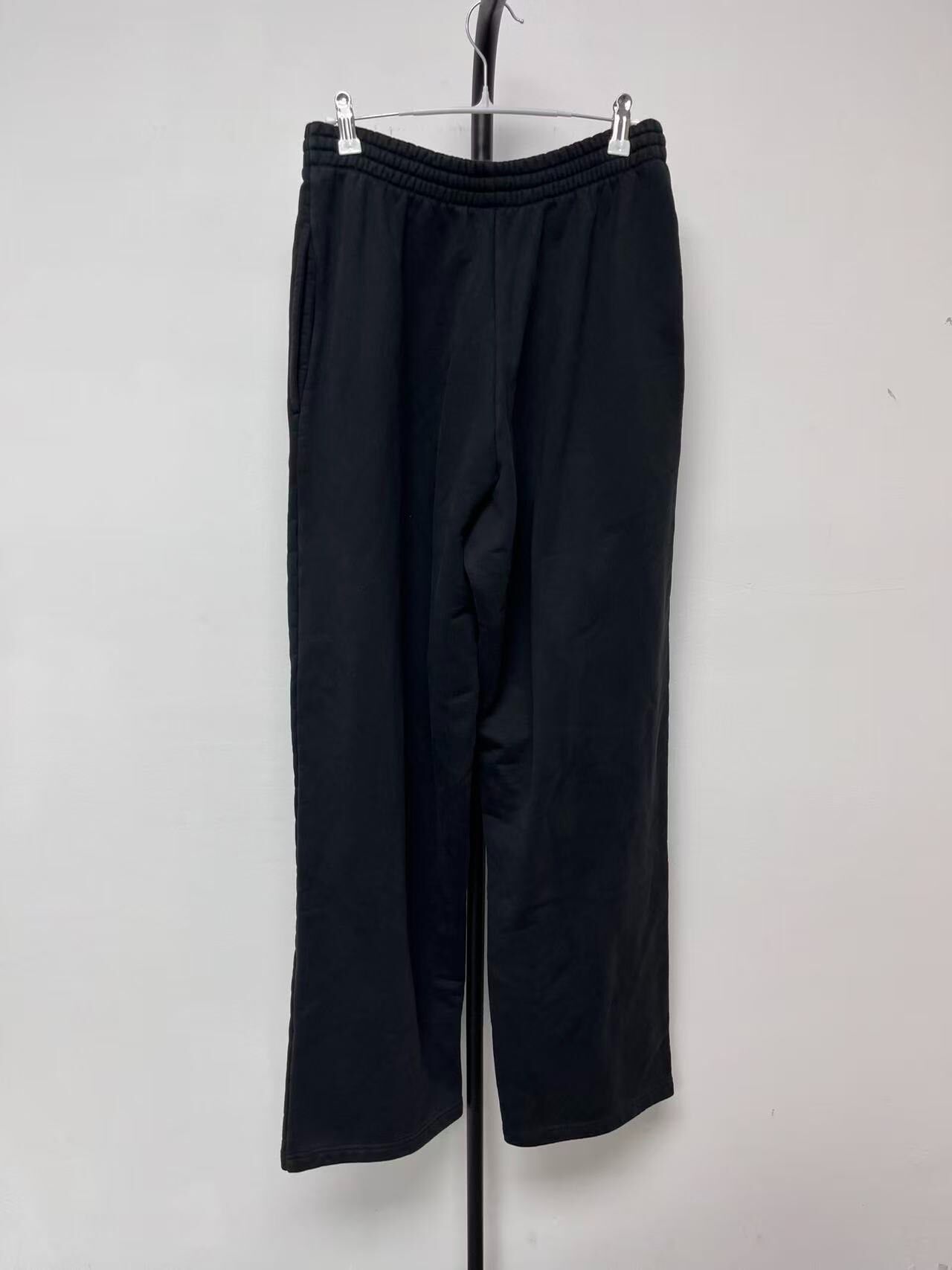 Balenciaga Logo Knit Straight Sweatpants — front