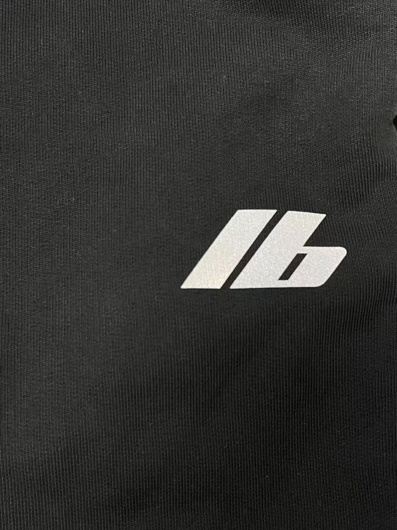 Balenciaga Logo Knit Straight Sweatpants — detail